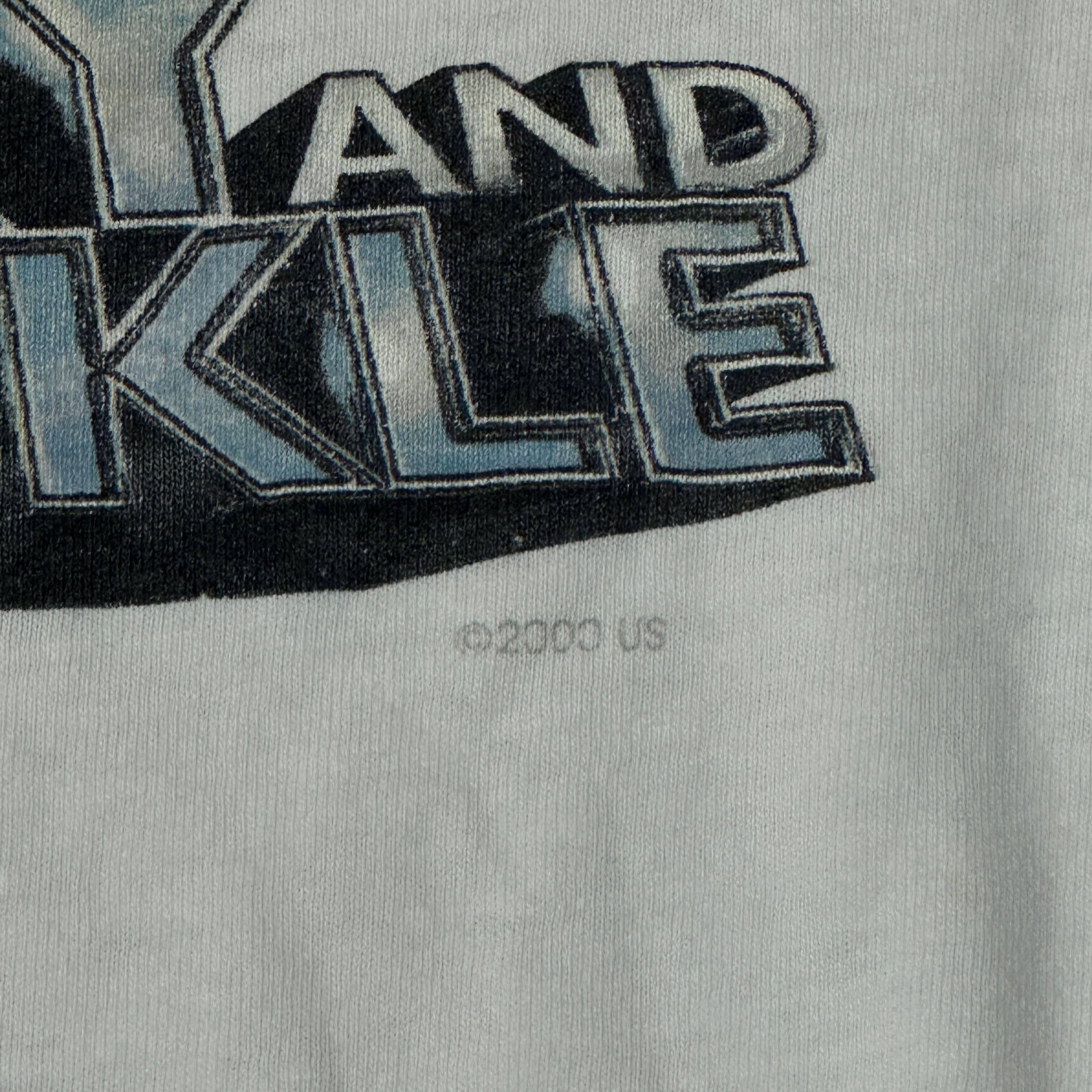 Vintage Rocky and Bullwinkle Cartoon Graphic T-Shirt Size XL FAIF.CA 