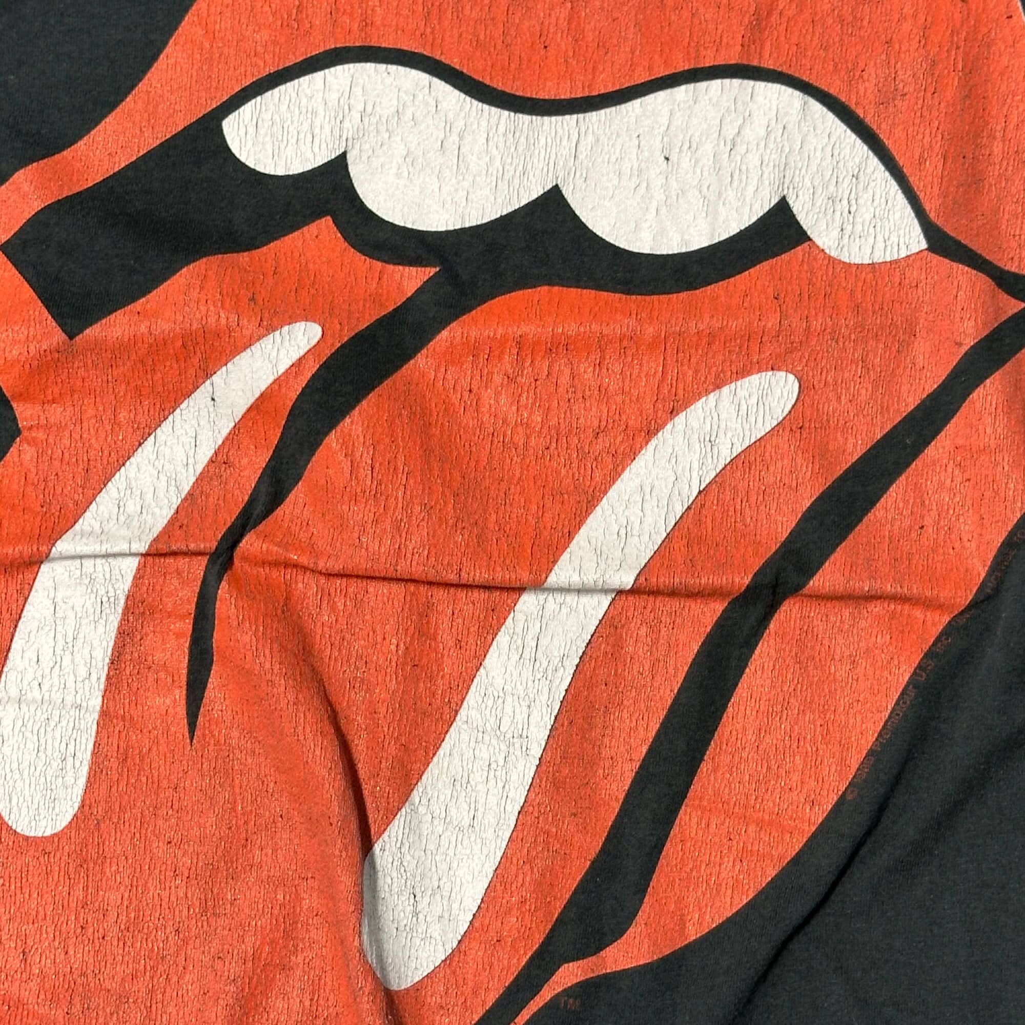 Vintage Rolling Stones 1989 Canadian Tour Tongue Graphic T-Shirt Size Large FAIF.CA 