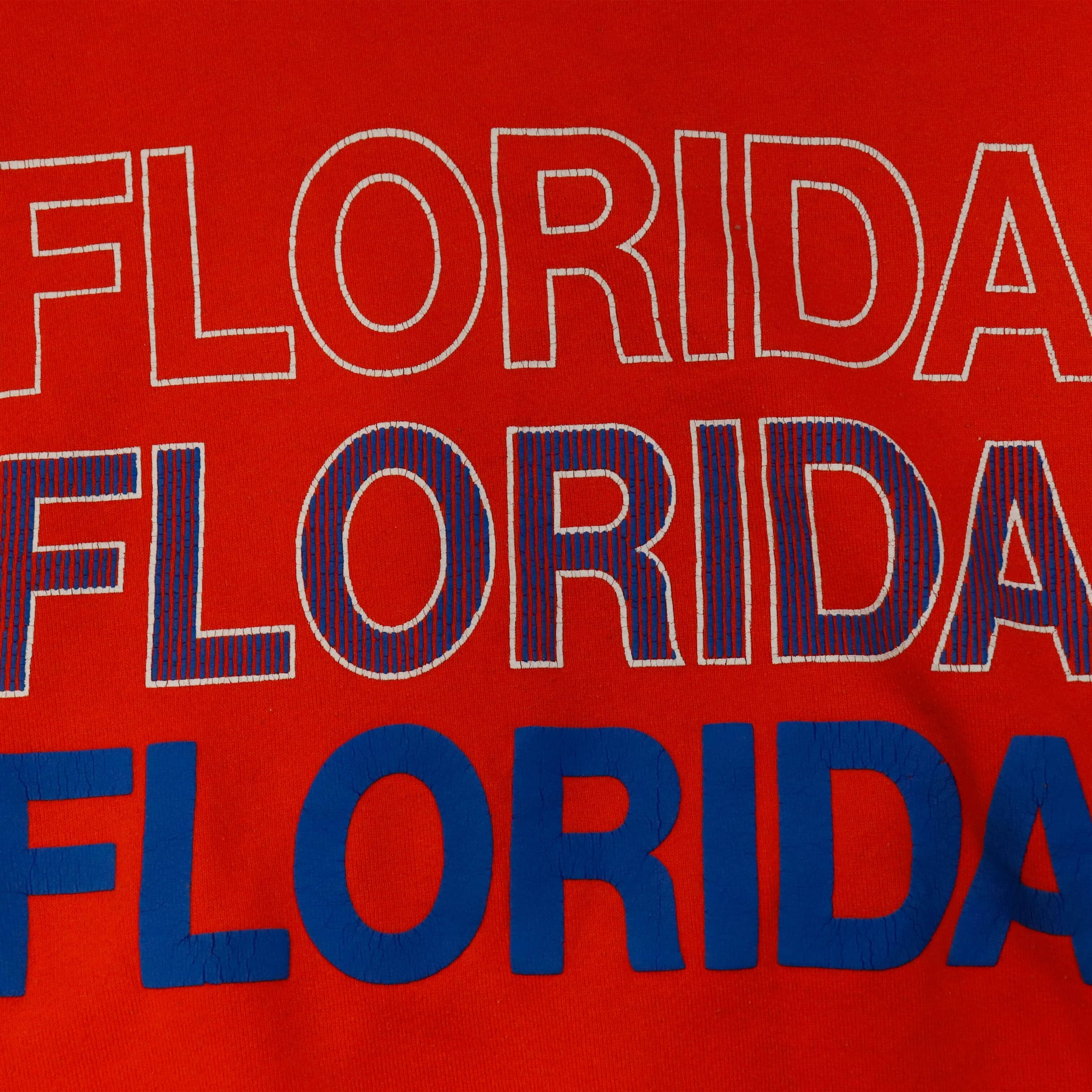 Vintage Russell Athletic Florida Graphic Crewneck Sweatshirt Size XL FAIF.CA 