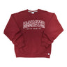 Vintage Russell Mcmaster University Red Crewneck Sweatshirt Size M Russell Athletic 