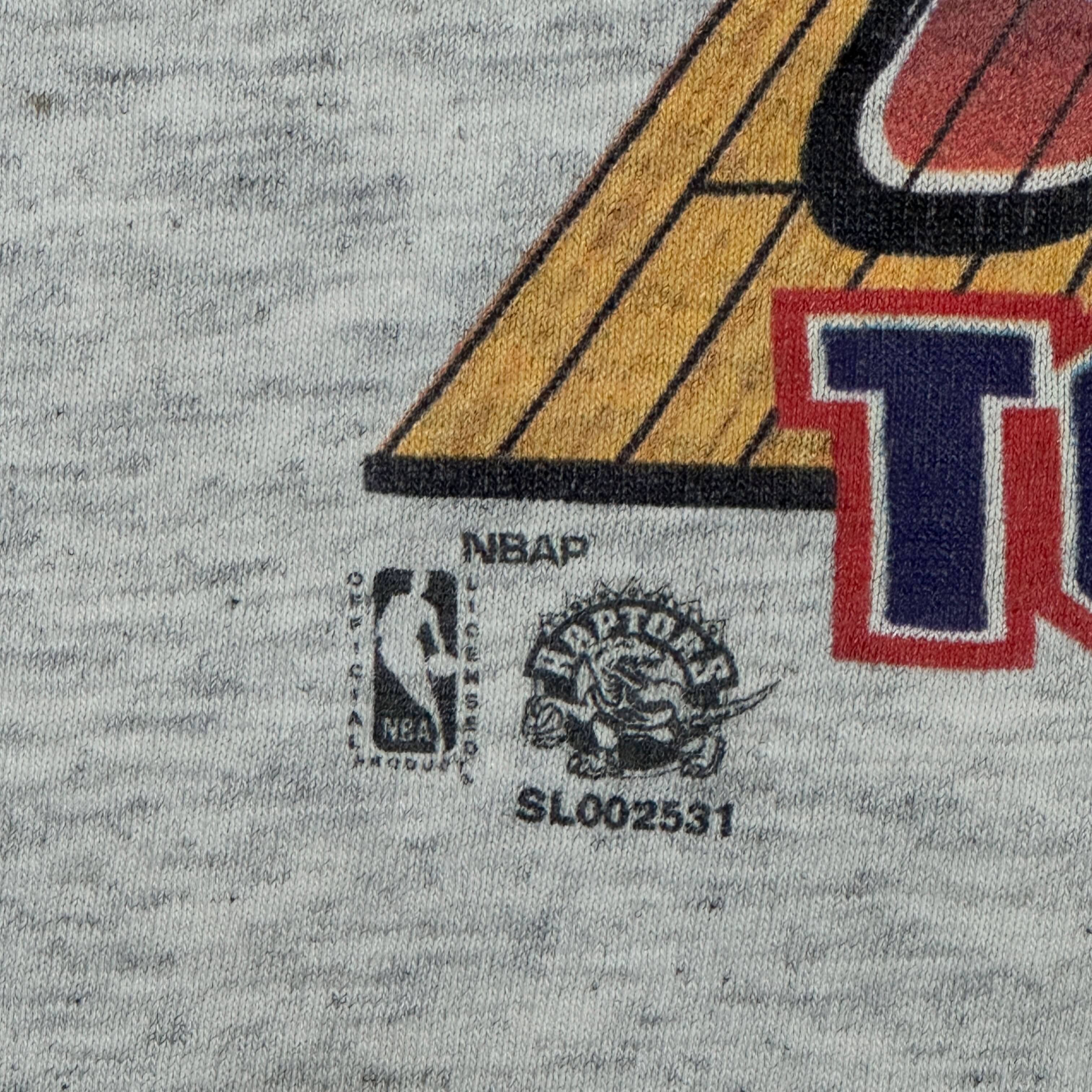 Vintage Salem Damon Stoudamire Toronto Raptors Graphic T-Shirt Size Medium 90s FAIF.CA 