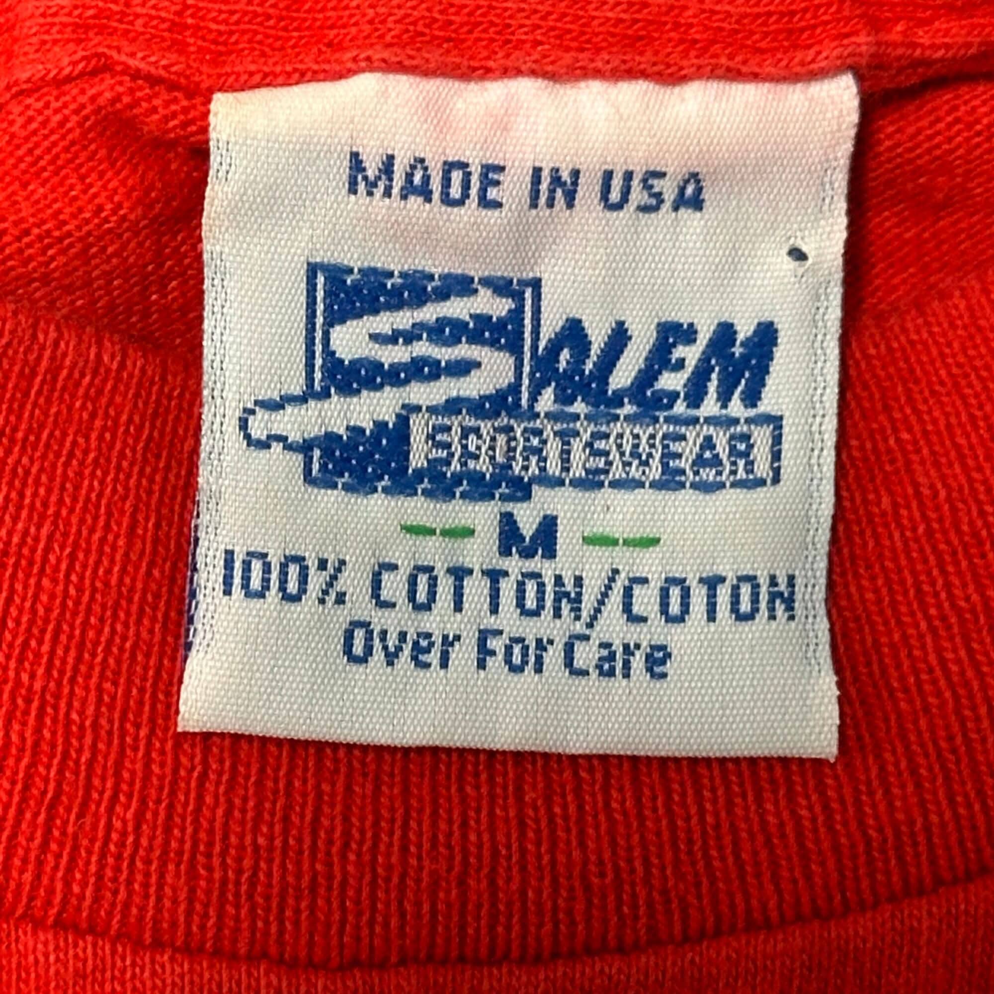 Vintage Salem San Francisco 49ers Graphic Football T-Shirt Size M FAIF.CA 