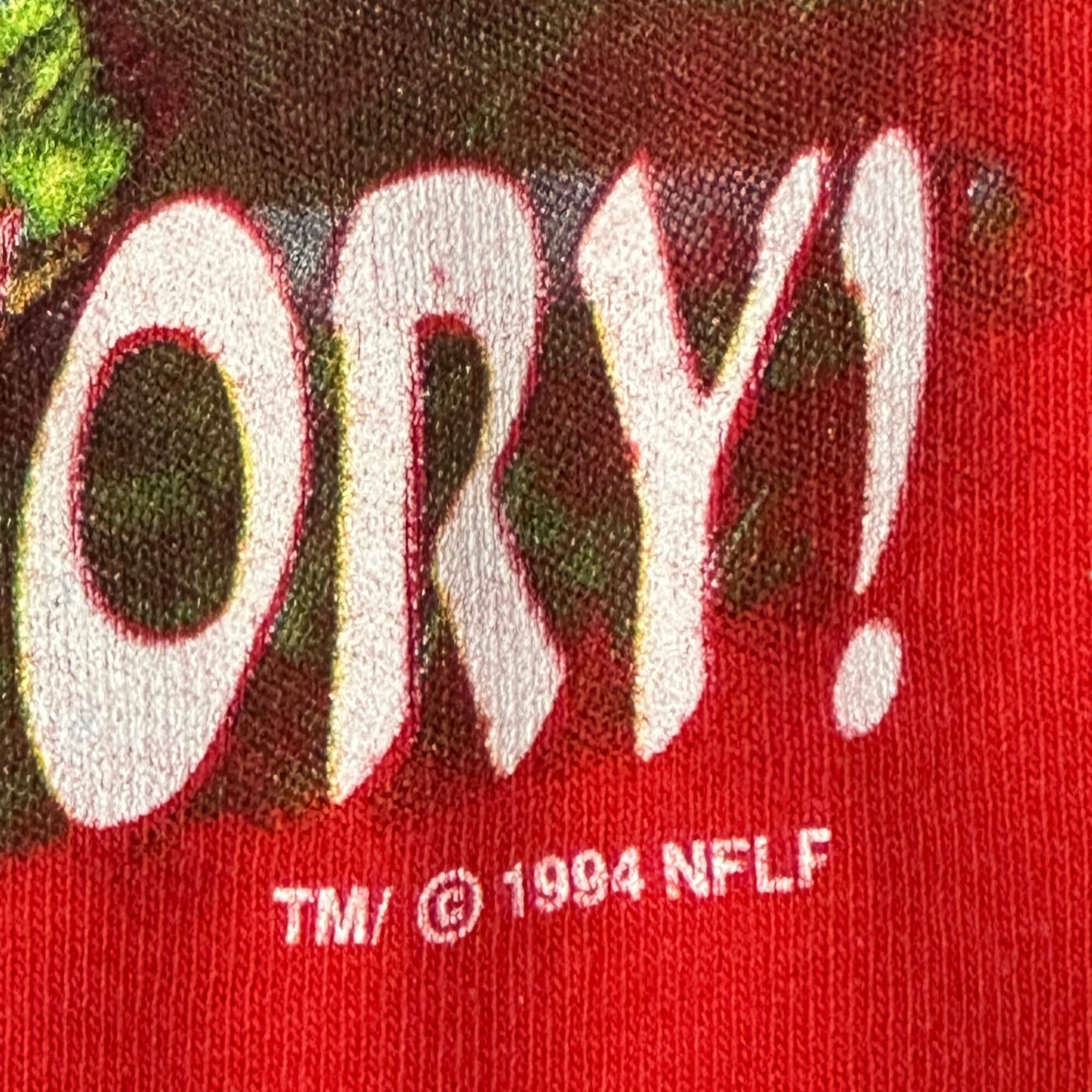 Vintage Salem San Francisco 49ers Graphic Football T-Shirt Size M FAIF.CA 