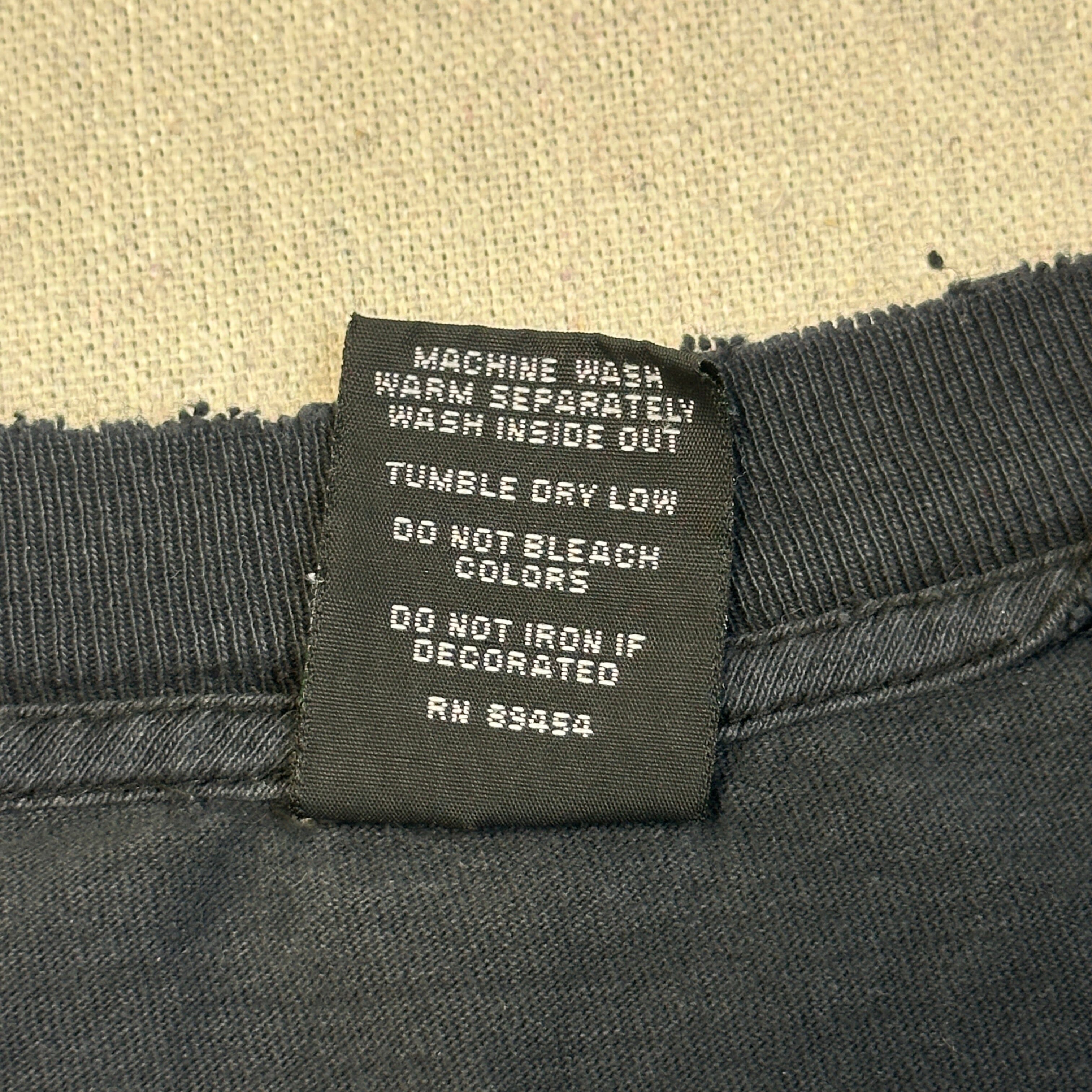 Vintage Samhain Faded Graphic Band T-Shirt Size XL 90s FAIF.CA 