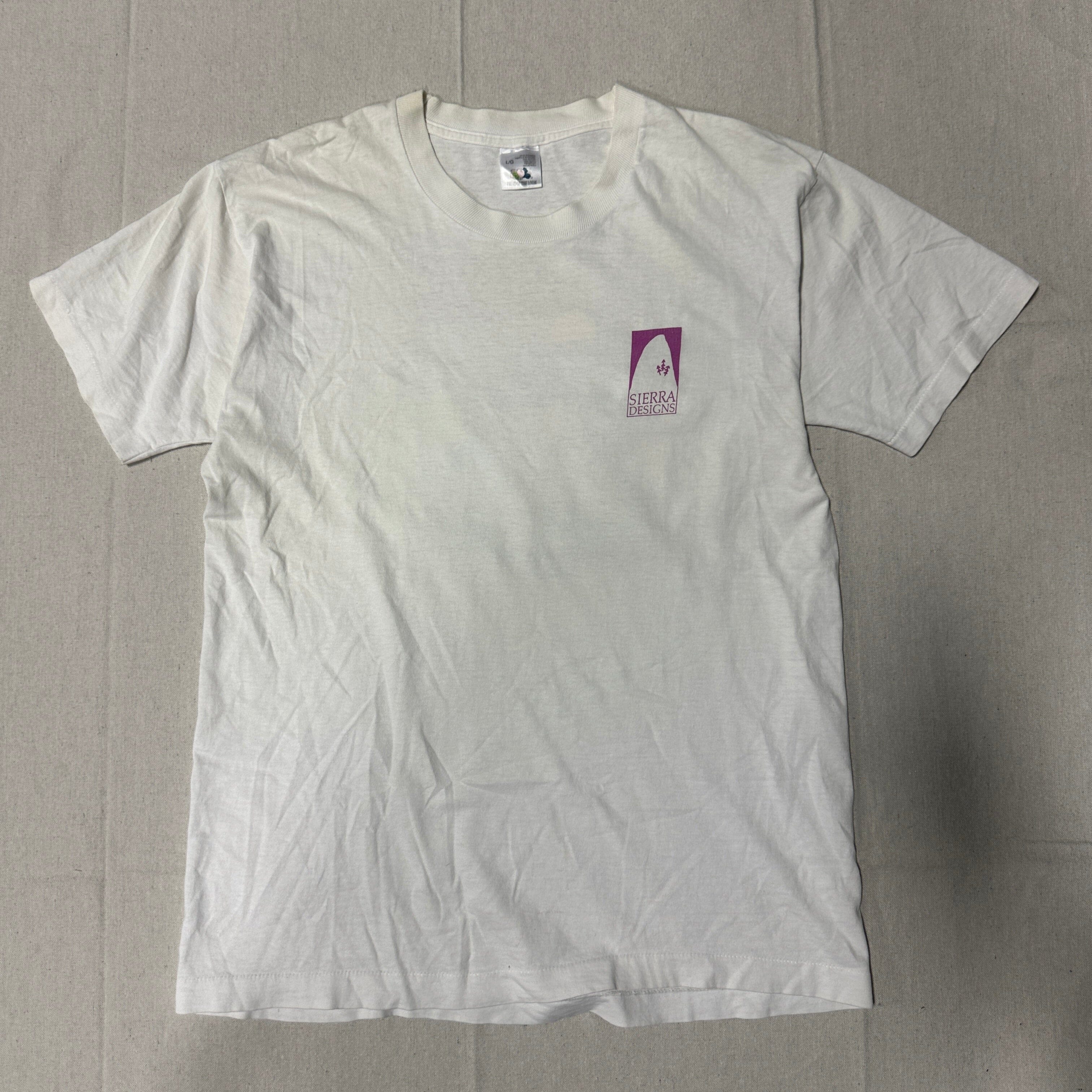 Vintage Sierra Designs Polar Bear Graphic T-Shirt Size Large FAIF.CA 