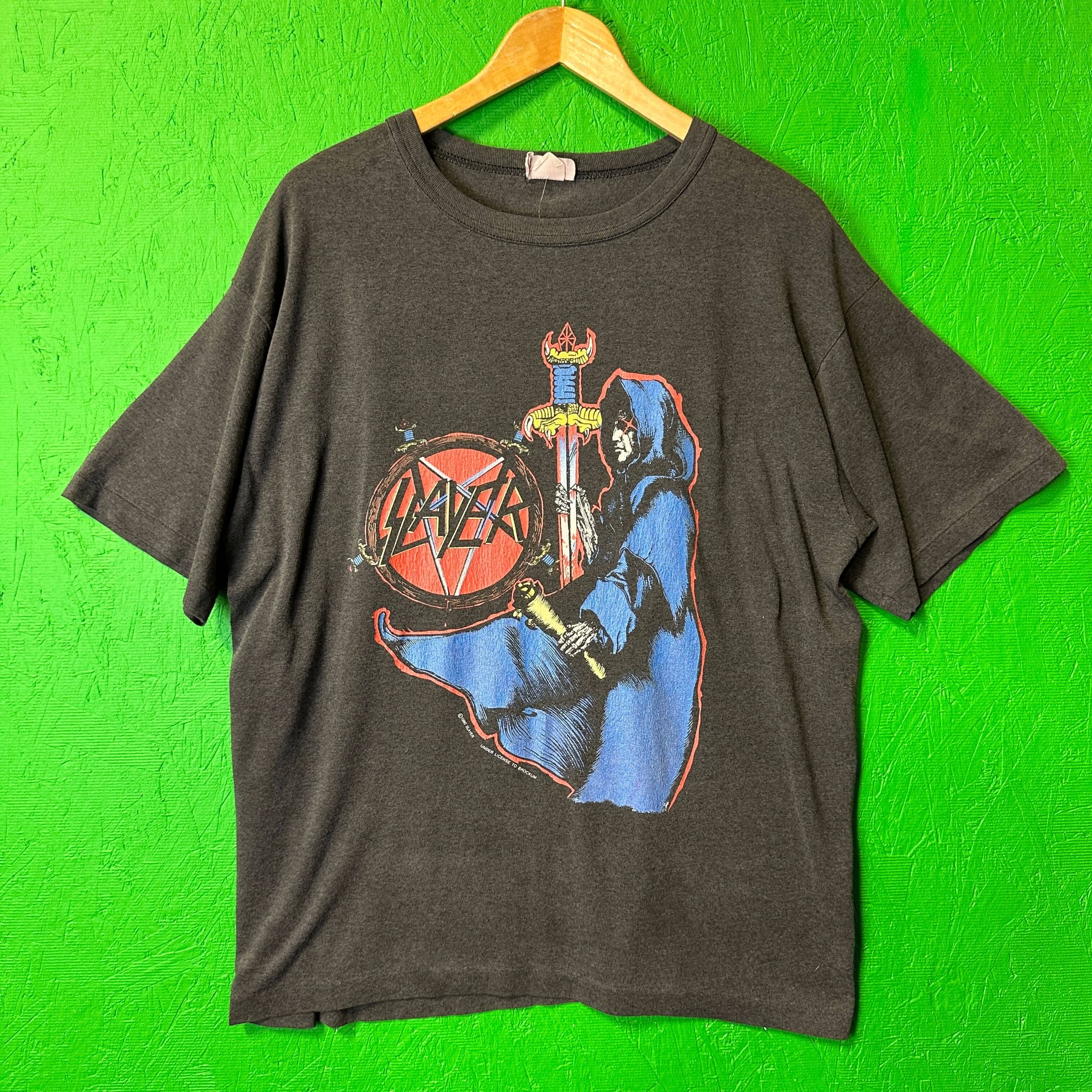 Vintage Slayer Spill the Blood 1990 Tshirt size XL T-Shirt OTHER 
