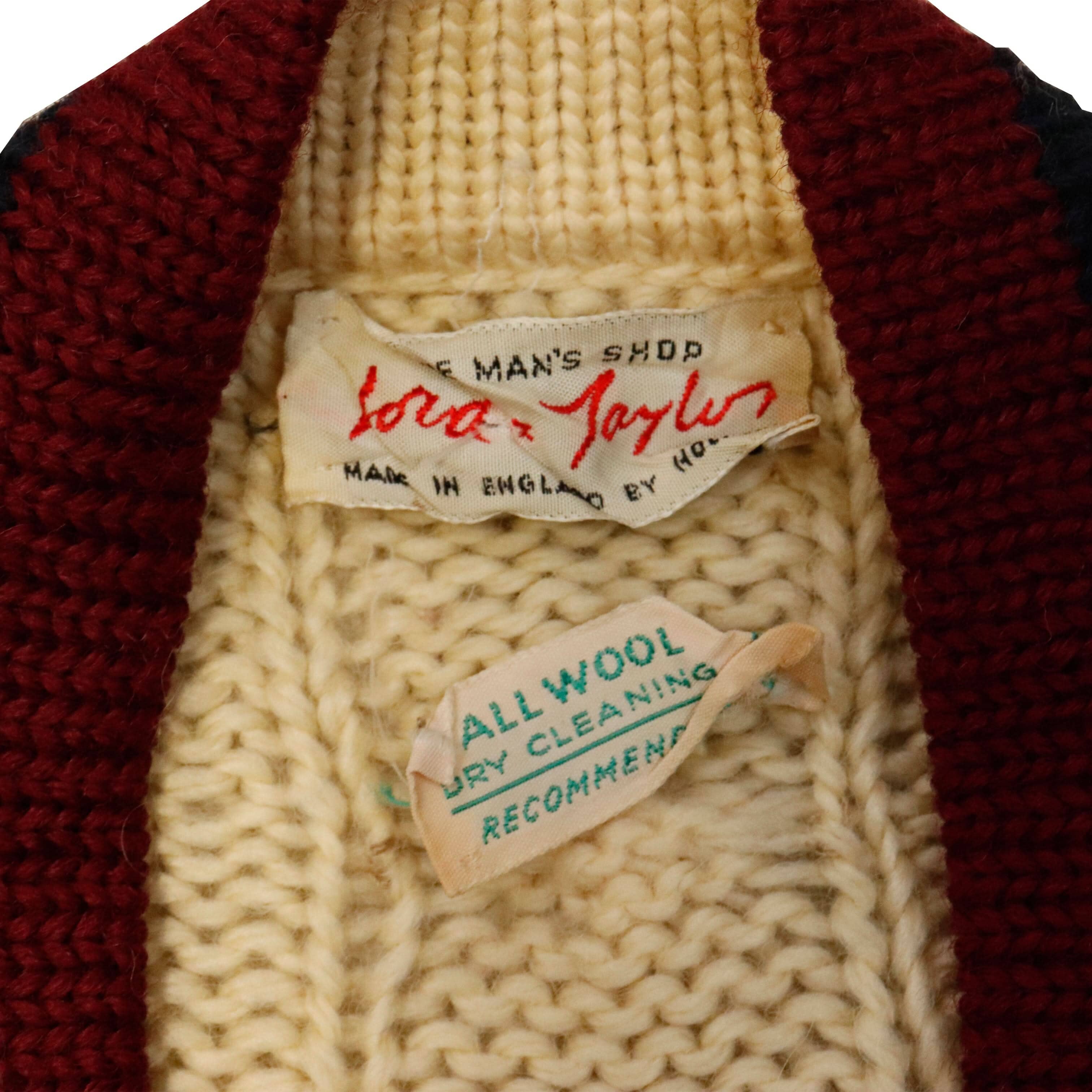 Vintage Sora - Joylu Cable Knit Cardigan Size 42 FAIF.CA 