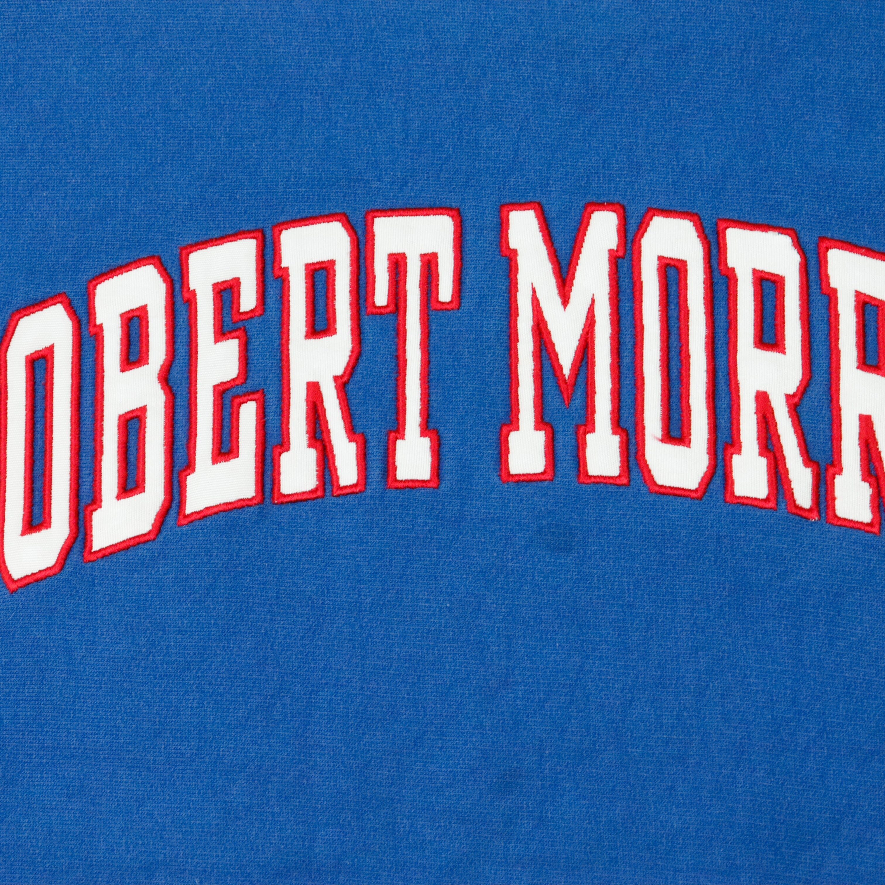 Vintage Steve And Barrys Robert Morris Blue Crewneck Size XL Steve And Barrys 