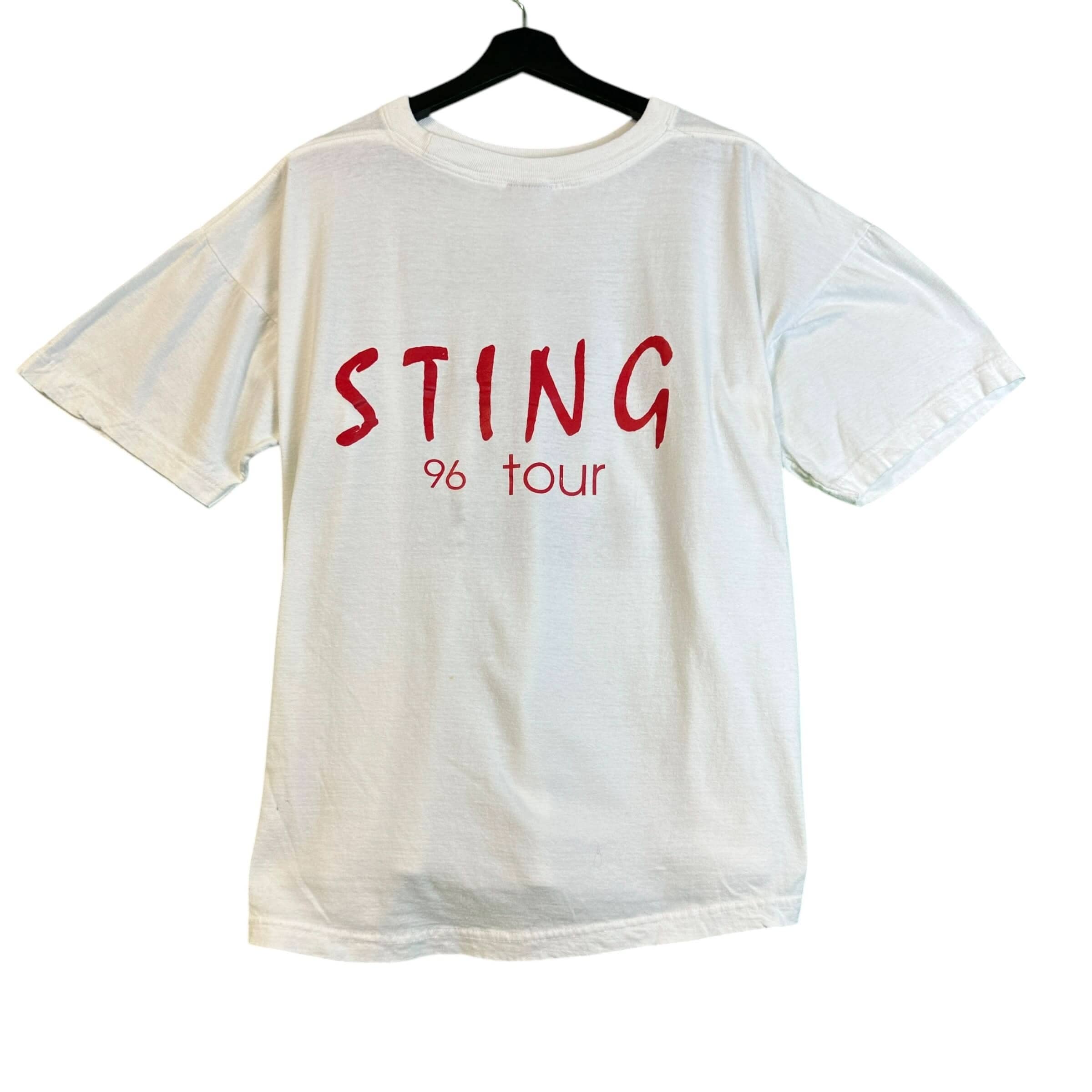 Vintage Sting Big Head Tshirt 90s Size- L T-Shirt OTHER 