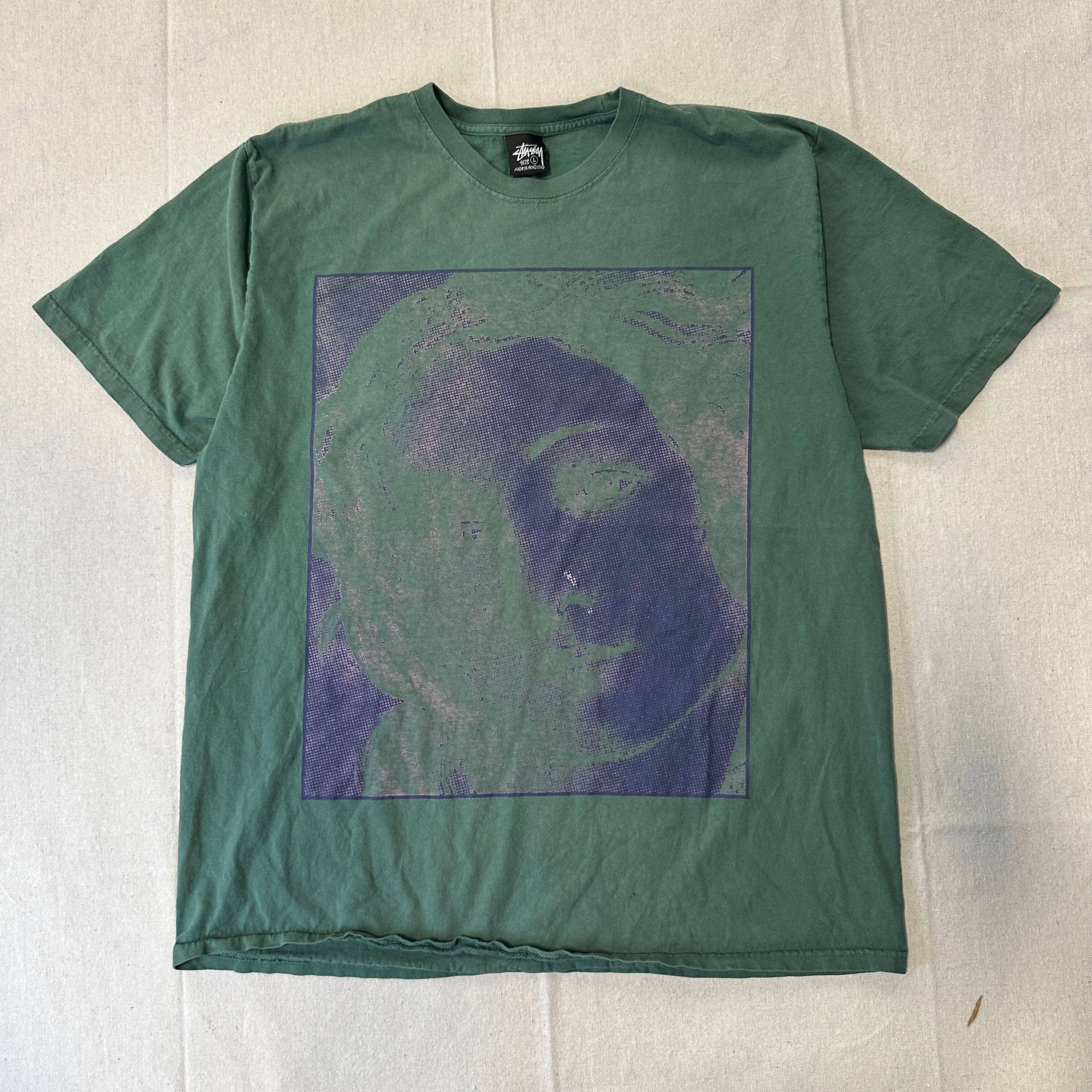 Vintage Stussy Large Face Graphic T-Shirt Size L FAIF.CA 