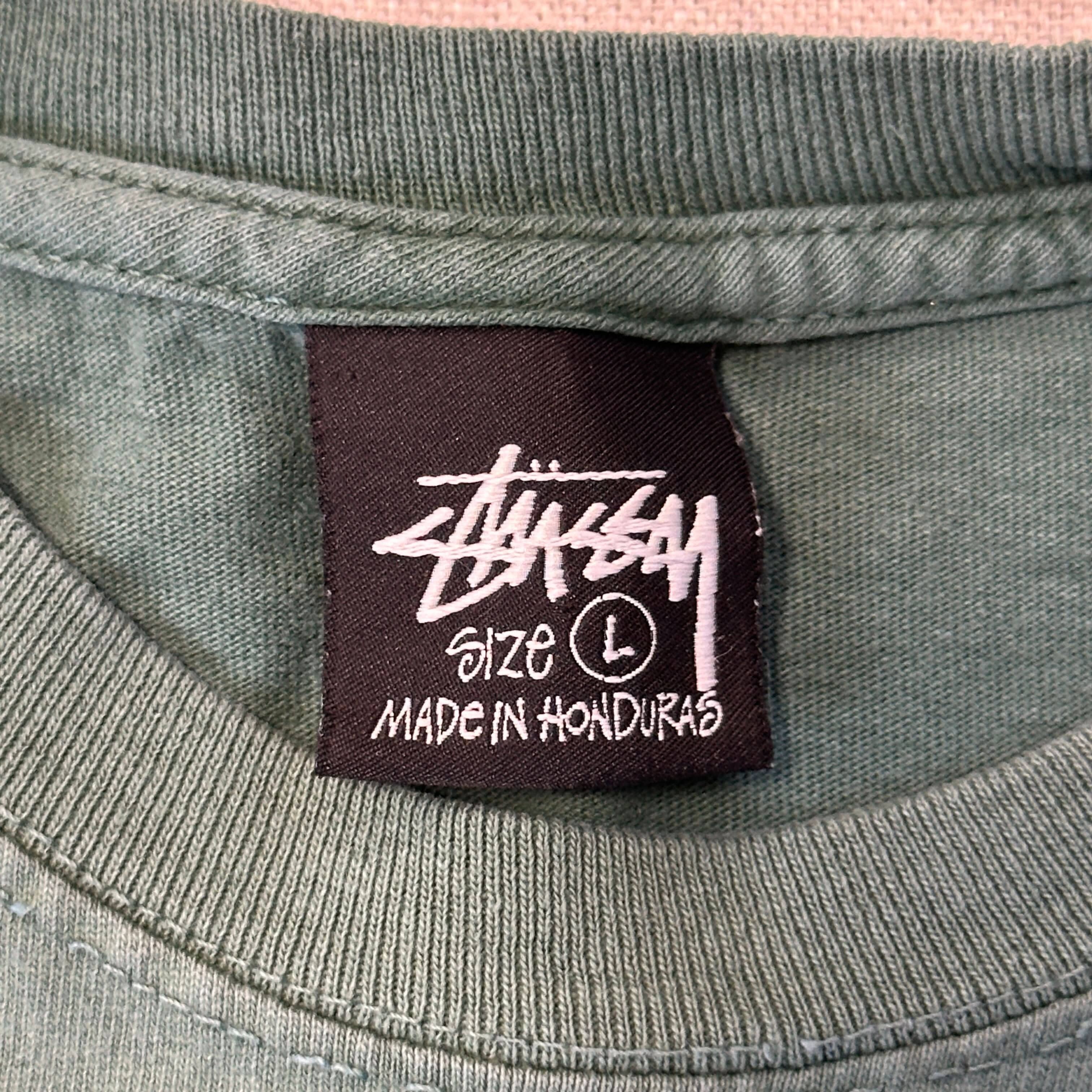 Vintage Stussy Large Face Graphic T-Shirt Size L FAIF.CA 