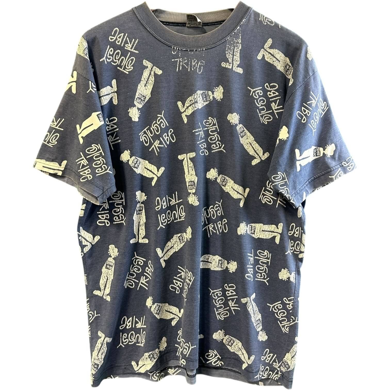 Vintage Stussy Tribe Tshirt 90s T-Shirt OTHER 