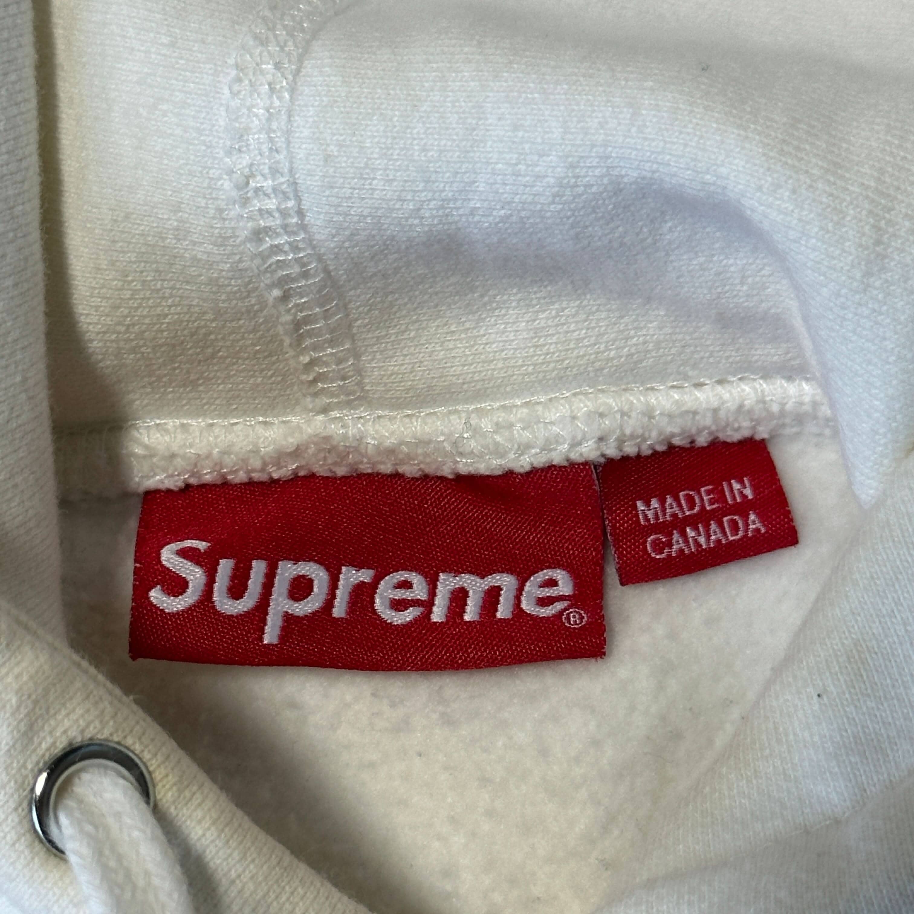 Vintage Supreme Box Logo Hooded Sweatshirt Size Small FAIF.CA 