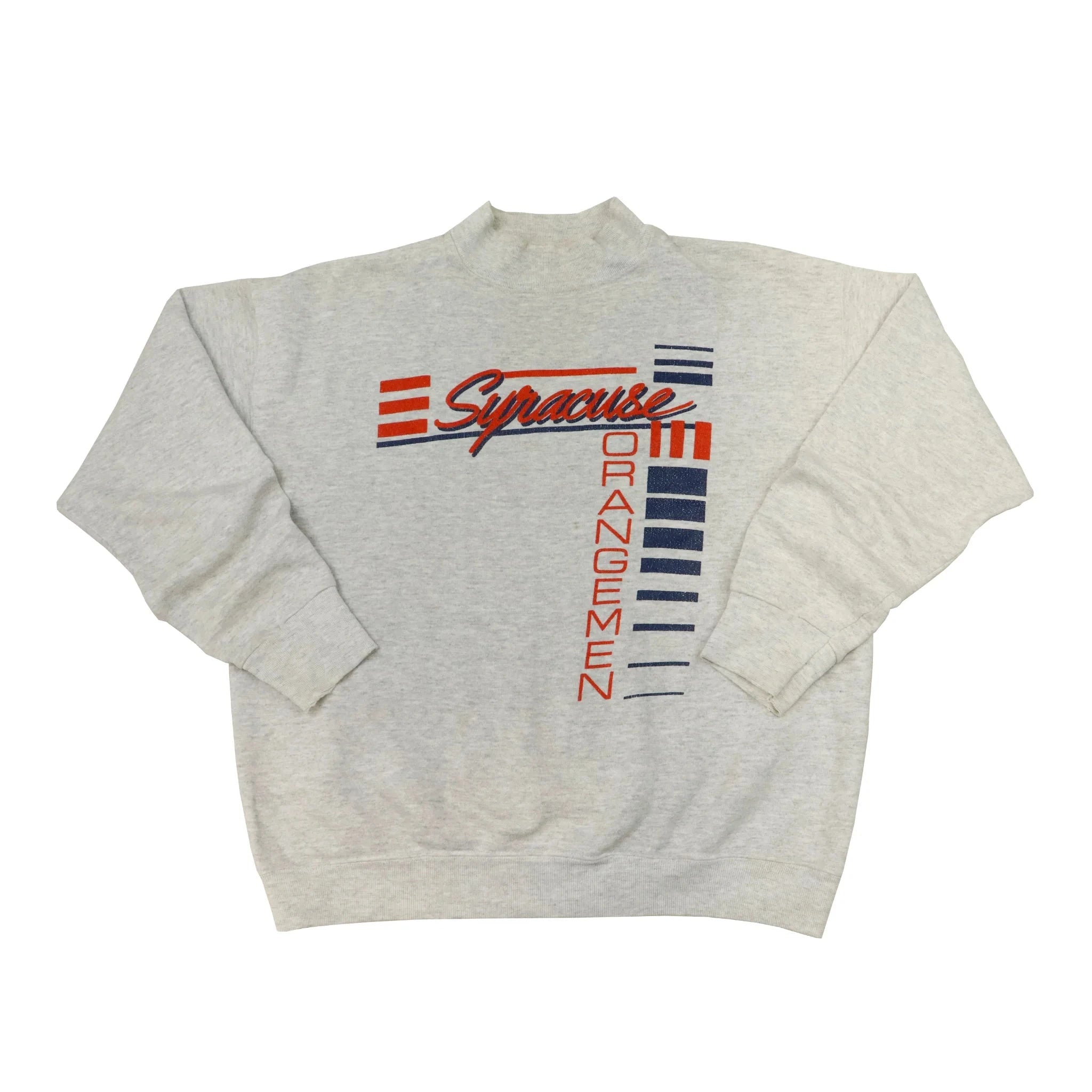Vintage Syracusse Orangemen Grey Creweck Sweatshirt Size L Other 