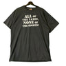 Vintage Taxes And Rights Black T Shirt - XL T-Shirt OTHER 