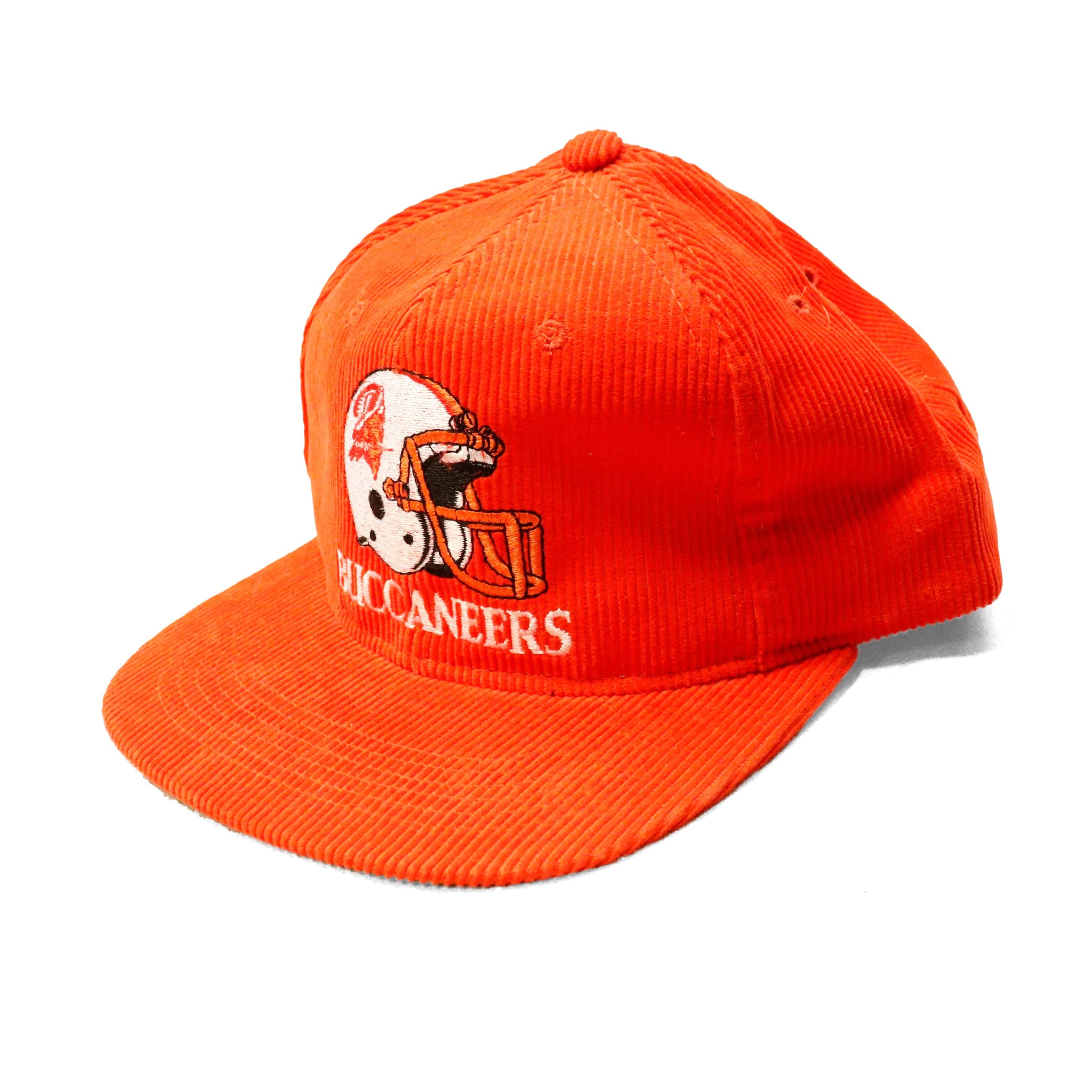 Vintage Ted Fletcher Buccaneers Corduroy Snapback Hat Size One Size FAIF.CA 