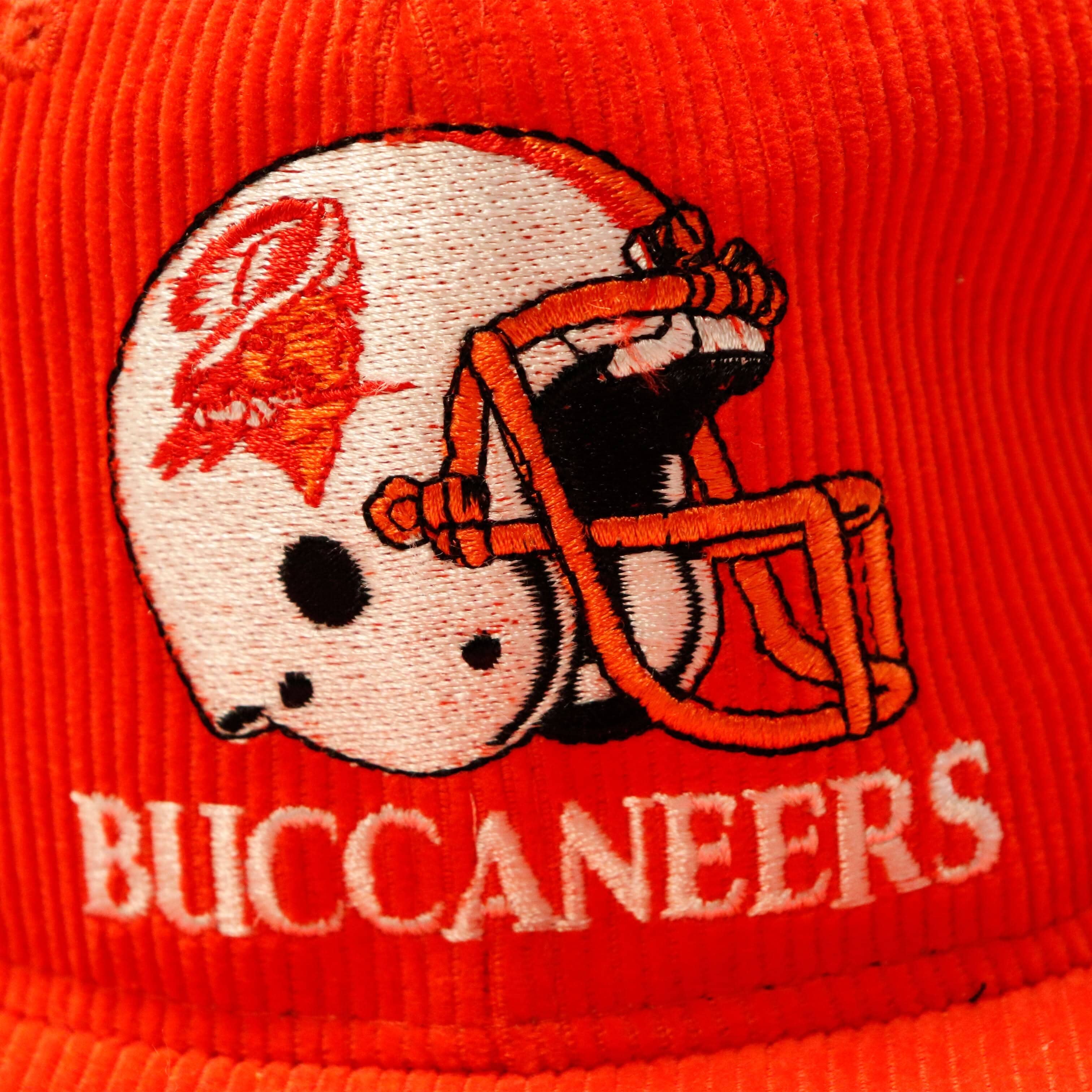 Vintage Ted Fletcher Buccaneers Corduroy Snapback Hat Size One Size FAIF.CA 