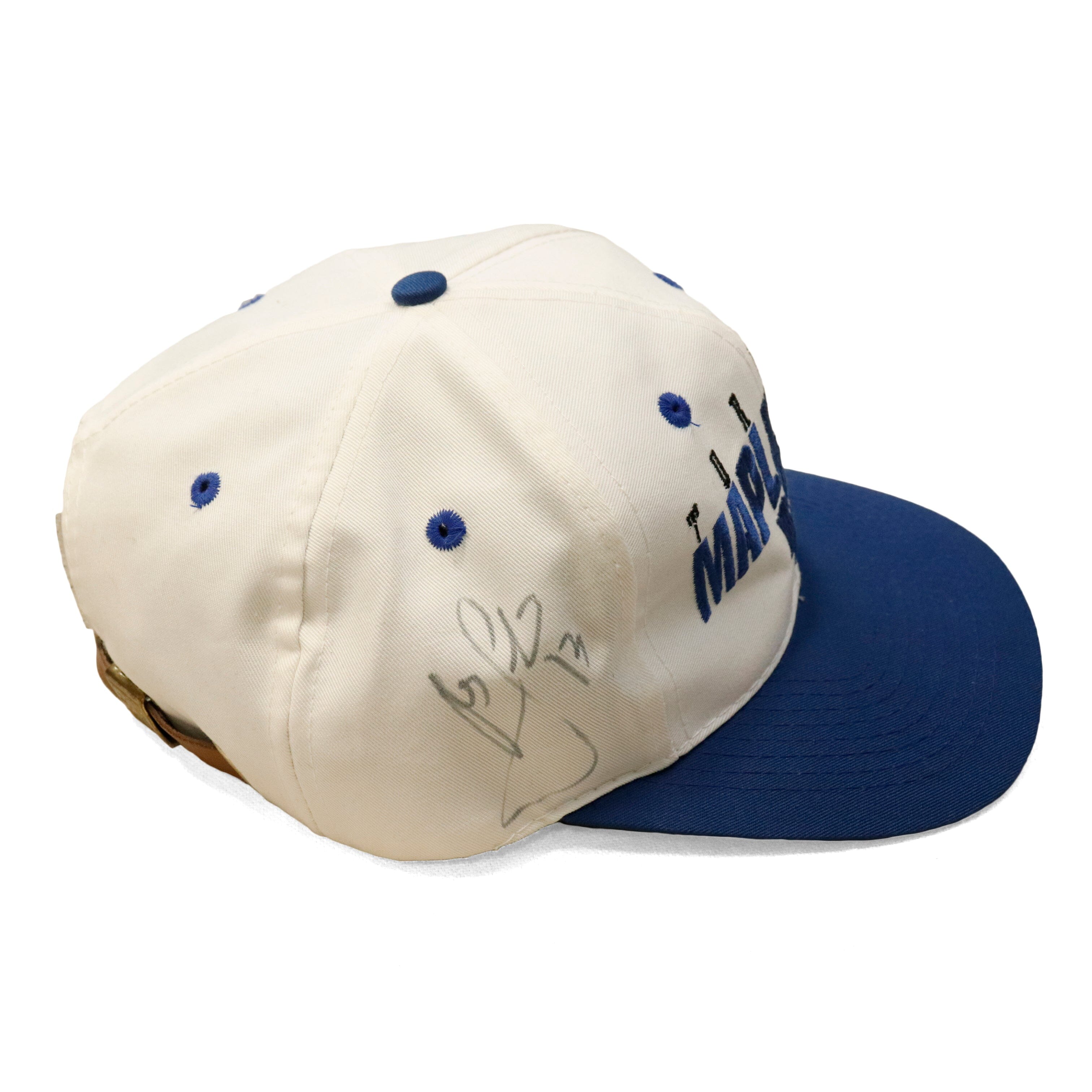 Vintage The Game Toronto Maple Leafs Embroidered Strapback Hat Size One Size The Game 