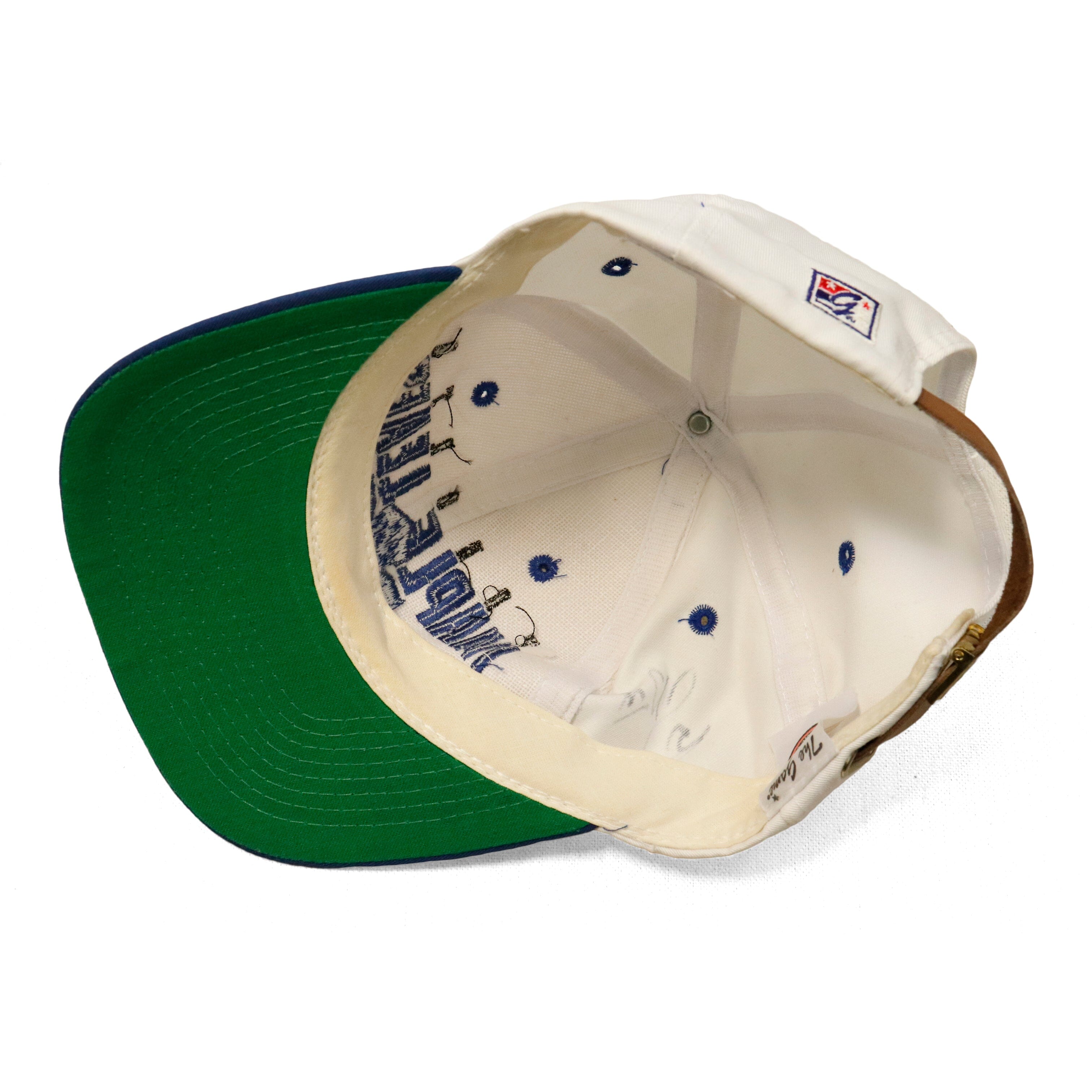 Vintage The Game Toronto Maple Leafs Embroidered Strapback Hat Size One Size The Game 
