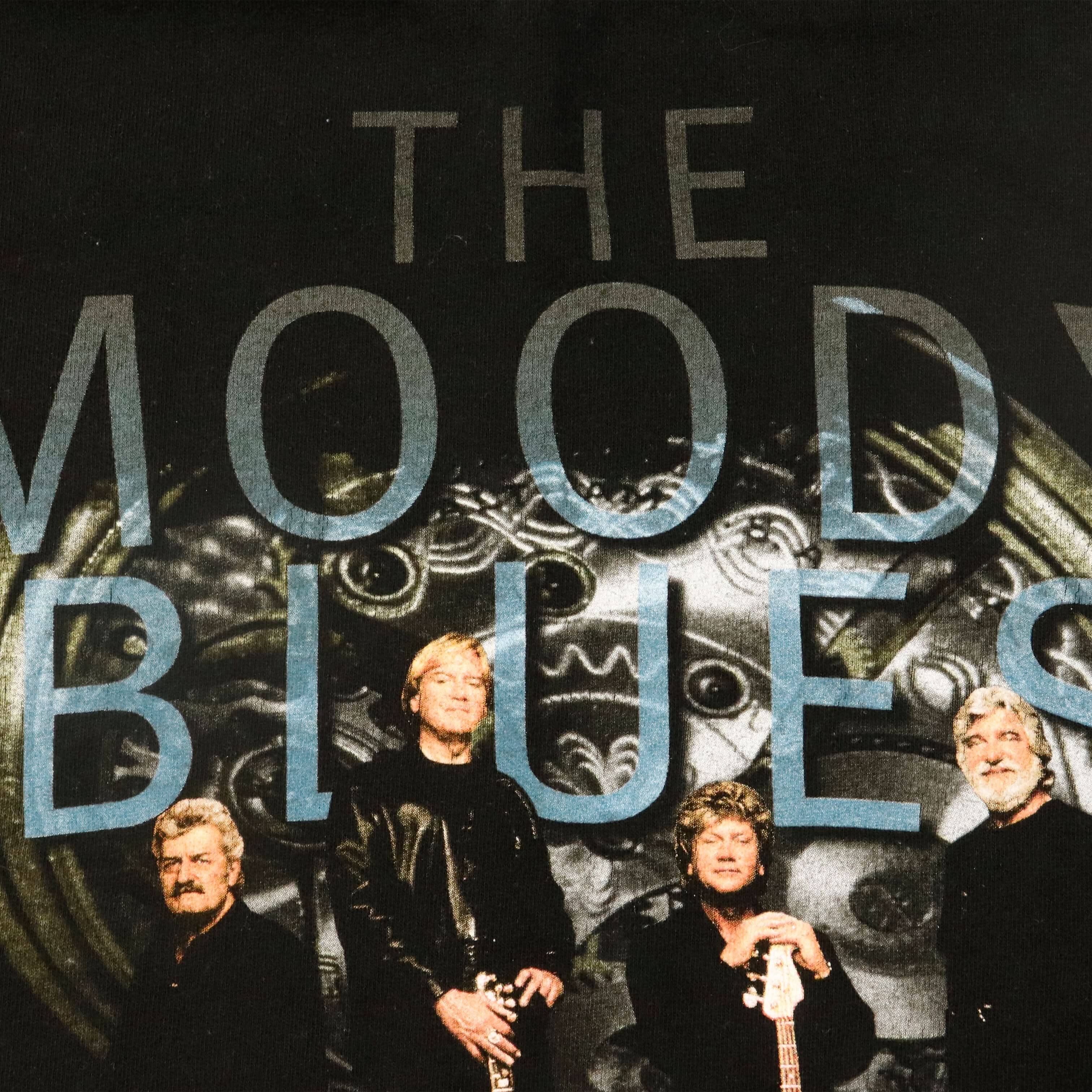 Vintage The Moody Blues Strange Times Tour Graphic T-Shirt Size N/A FAIF.CA 