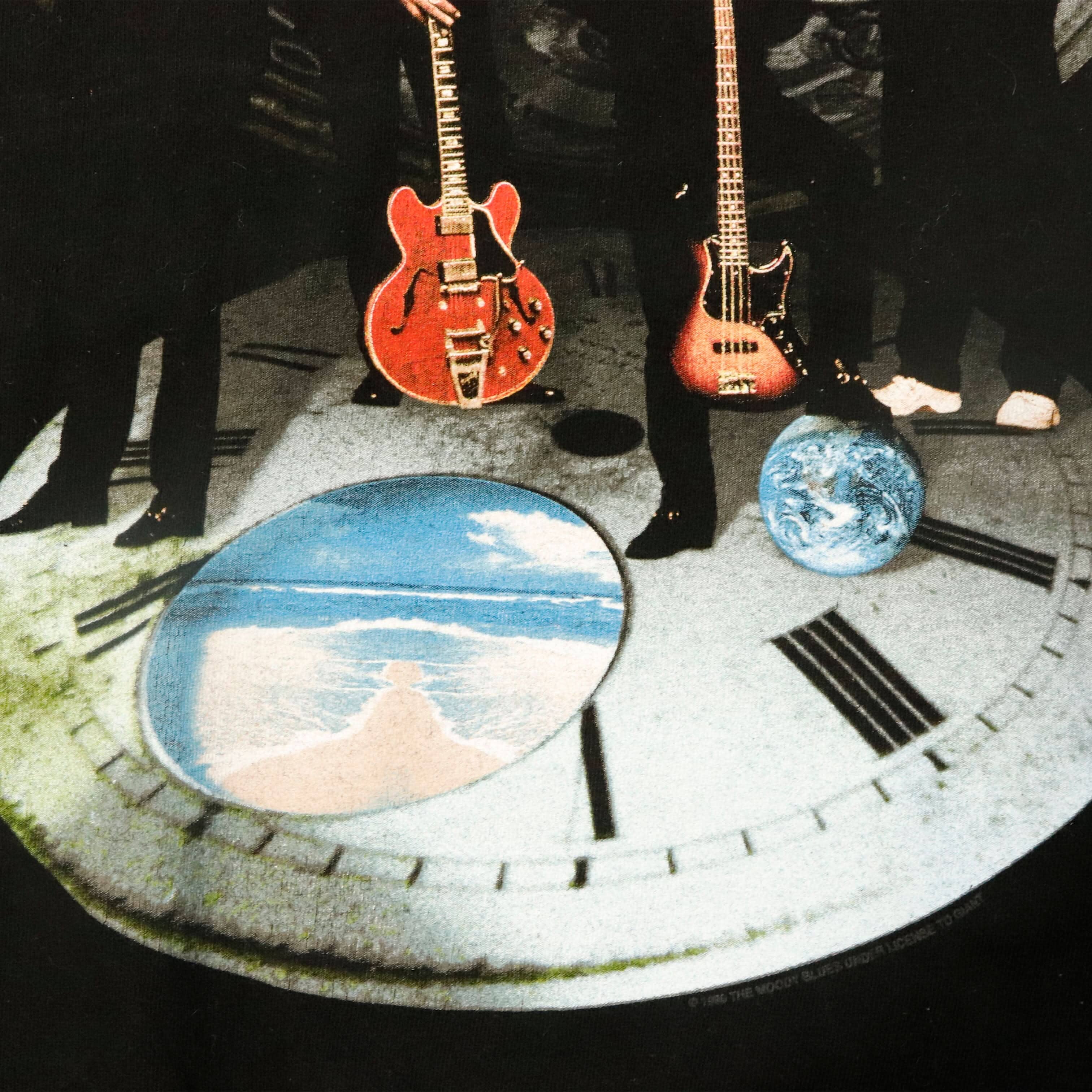 Vintage The Moody Blues Strange Times Tour Graphic T-Shirt Size N/A FAIF.CA 