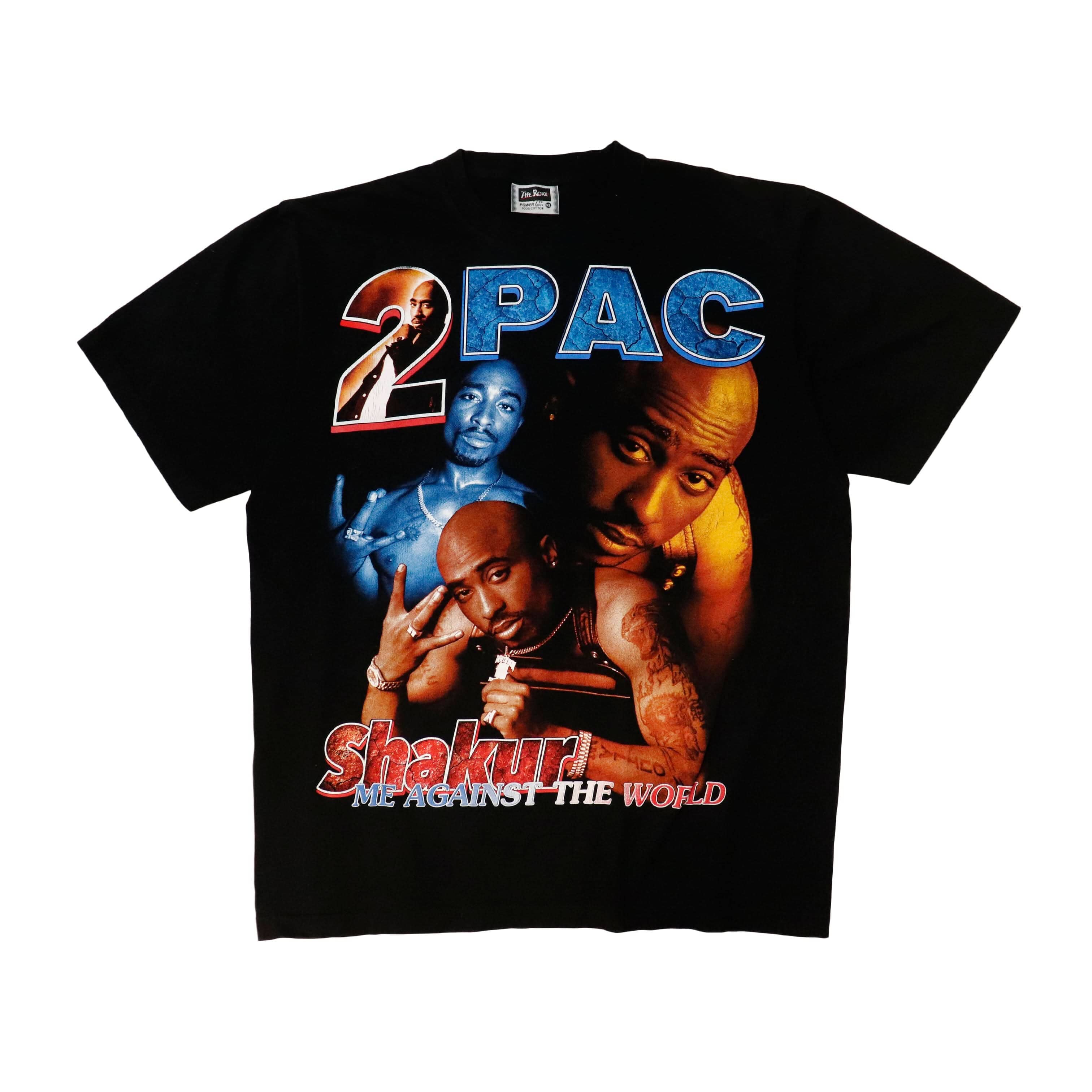 Vintage The Roxx Tupac Graphic Rap Tee Size XL FAIF.CA 