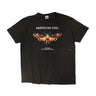 Vintage Tom Petty and the Heartbreakers American Girl Skull Moth Graphic T-Shirt Size XL 16077 
