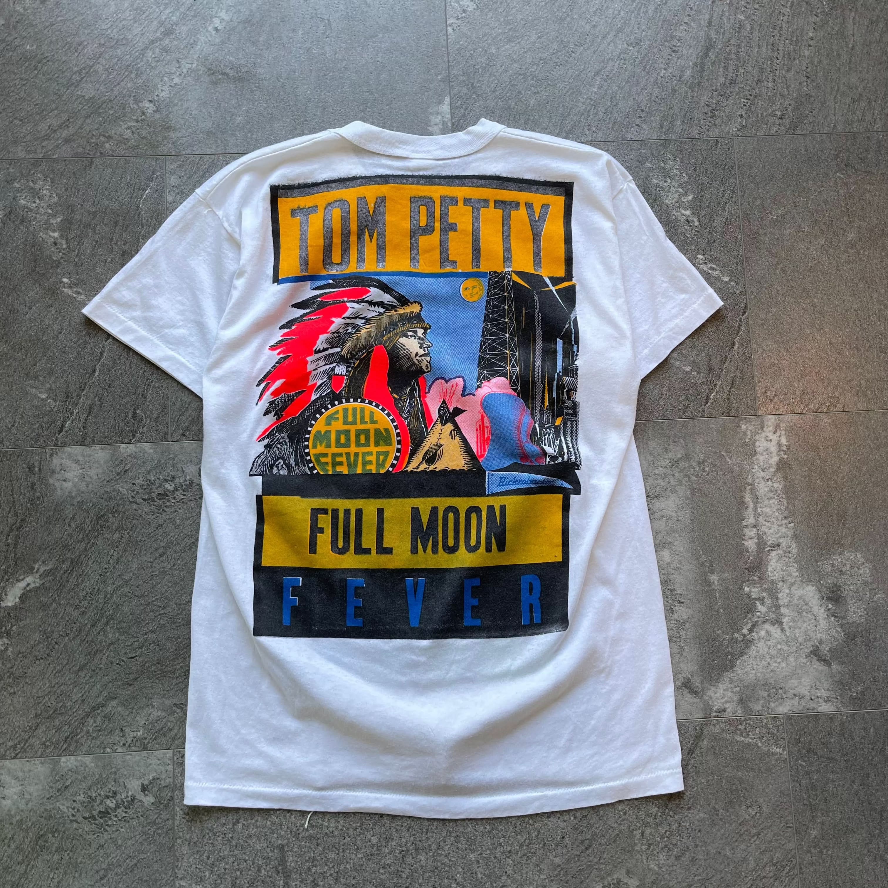 Vintage Tom Petty Full Moon Fever t shirt Size L FAIF.CA