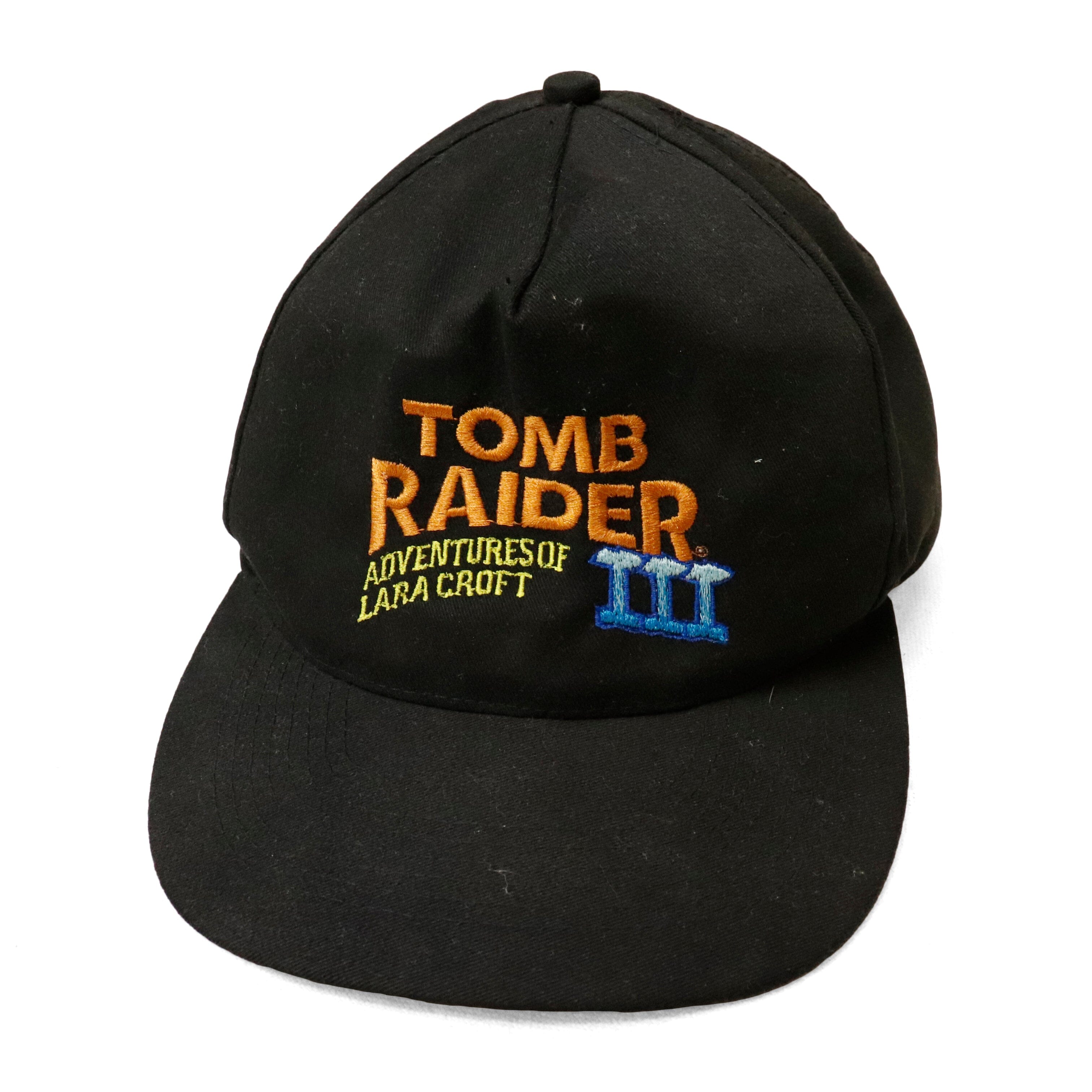 Vintage Tomb Raider 3 video game Embroidered Snapback Cap Size One Size Otto 