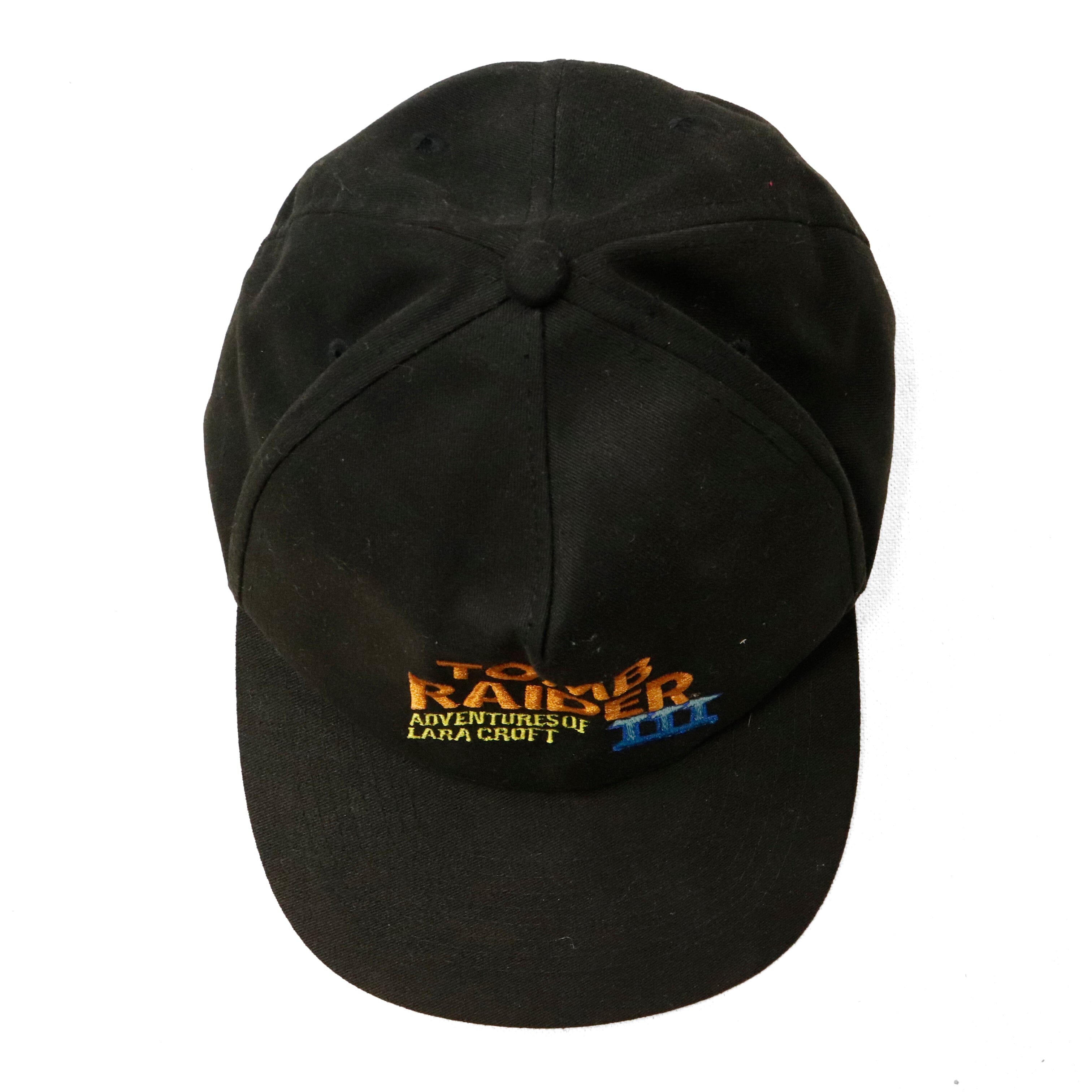 Vintage Tomb Raider 3 video game Embroidered Snapback Cap Size One Size Otto 