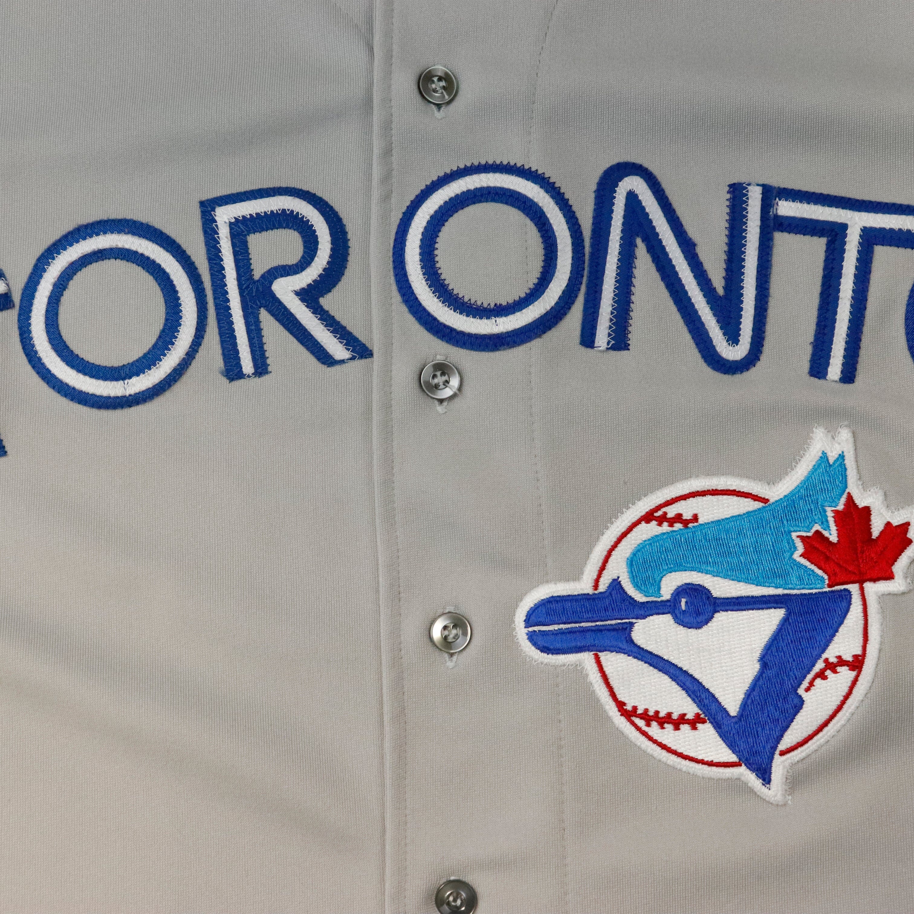 Vintage Toronto Blue Jays Ravens Button Front Baseball Jersey Size XL Rave 