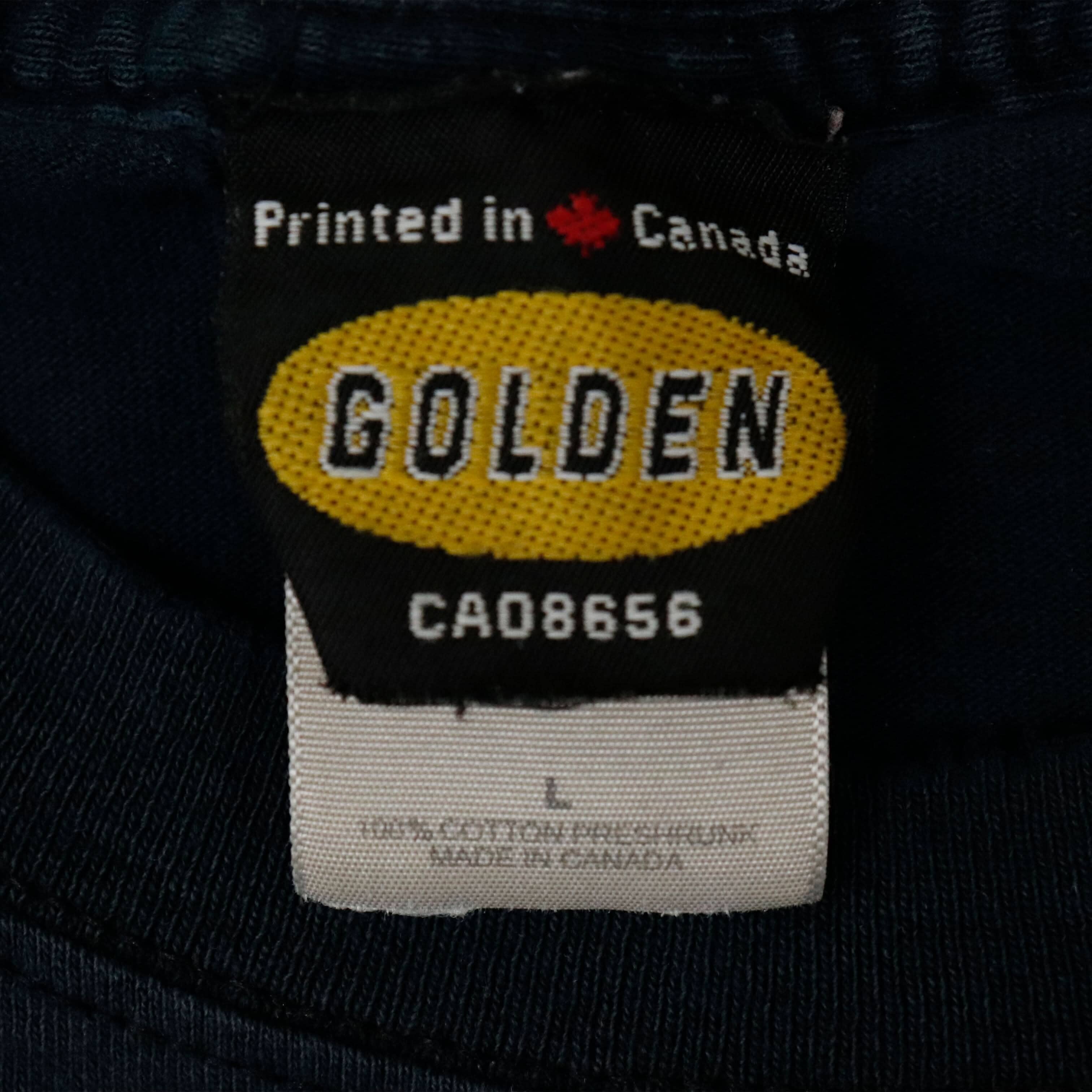 Vintage Trailer Park Boys Golden Green Bastard Graphic T-Shirt Size L FAIF.CA 