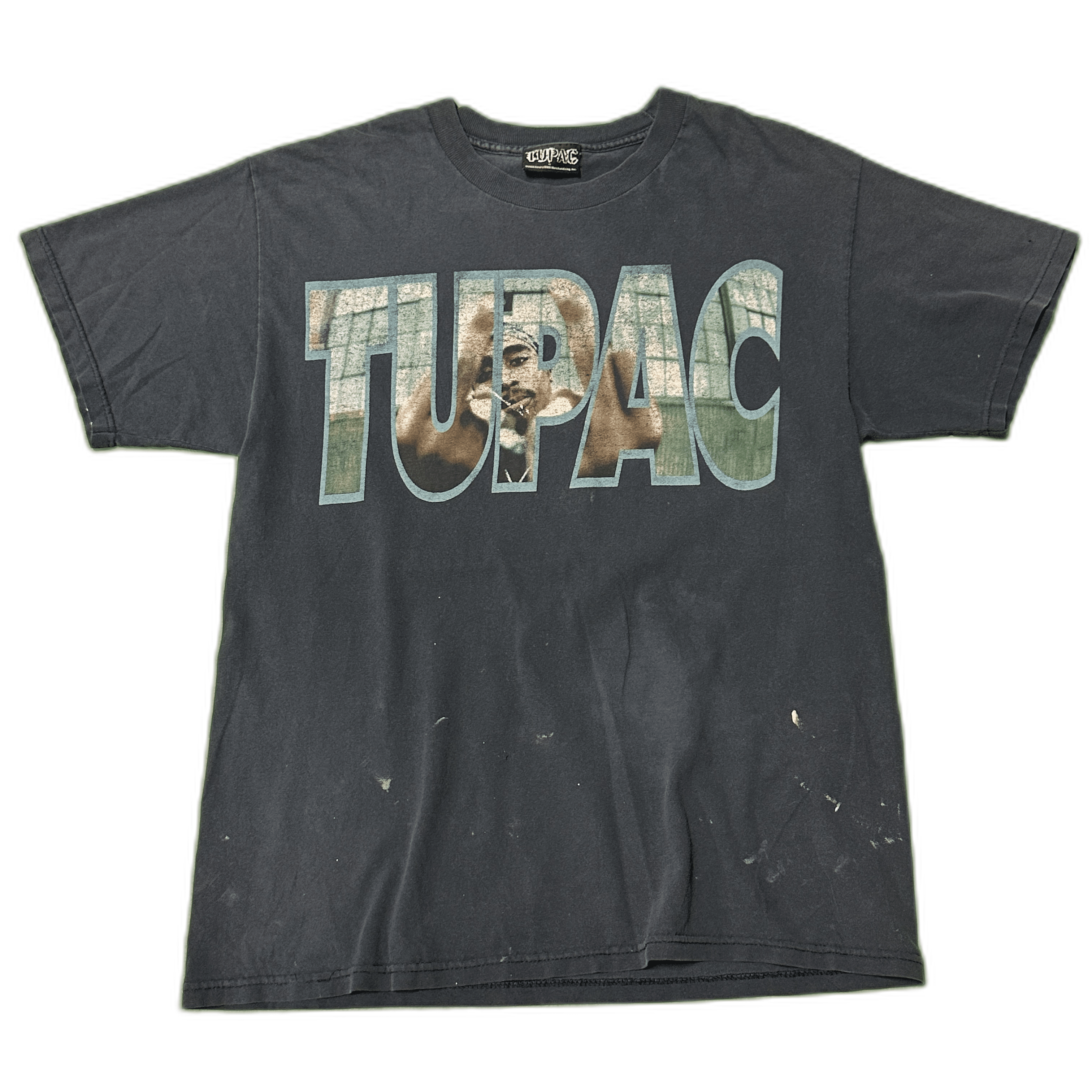 Vintage Tupac Graphic Hip Hop T-Shirt Size Large FAIF.CA 