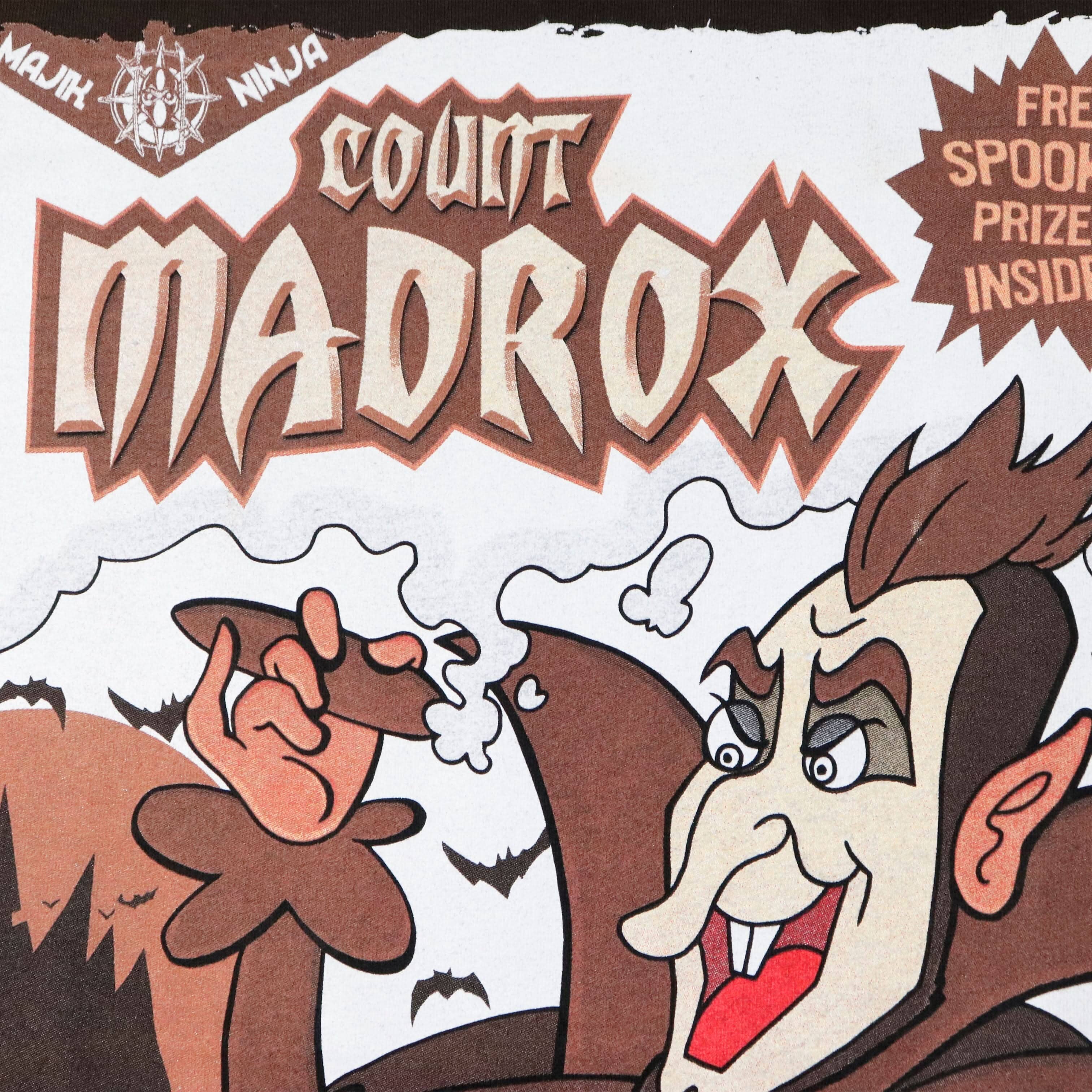 Vintage Twizted Count Madrox Cartoon Horror Graphic T-Shirt Size M FAIF.CA 