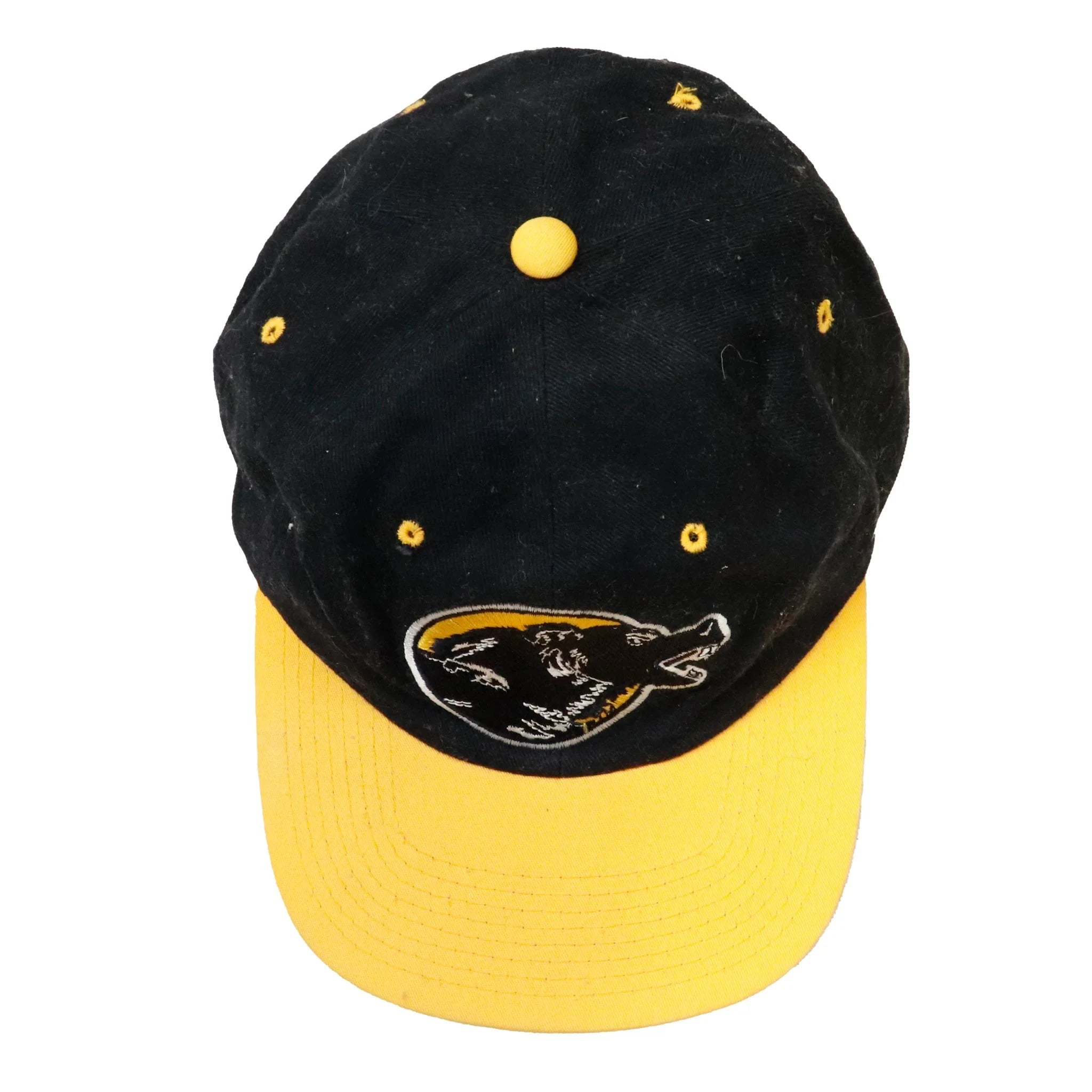 Vintage UCLA Bruins Starter Black Yellow Snapback strapback Hat Size One Size Starter 
