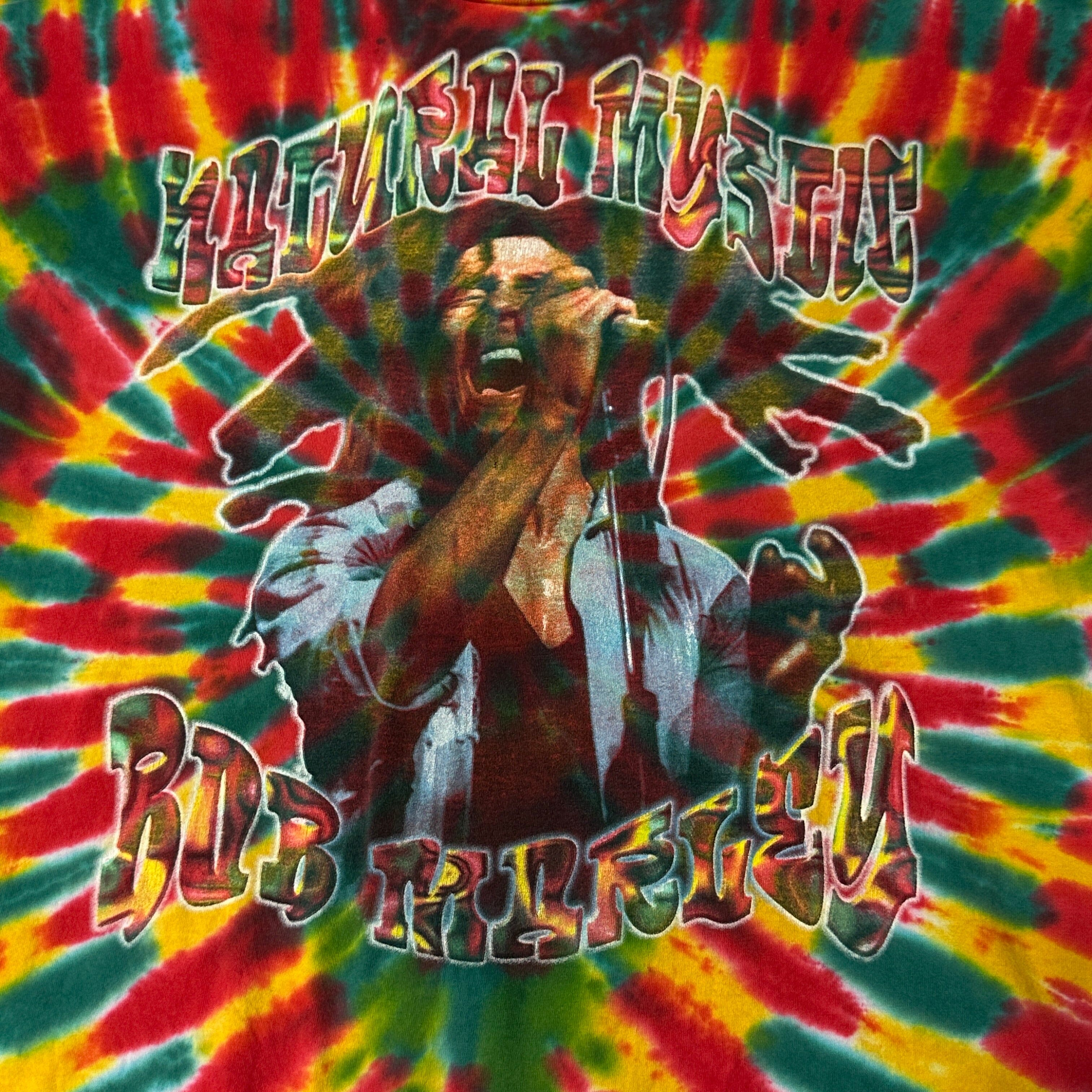 Vintage Universal Bob Marley Tie-Dye Graphic T-Shirt Size XL FAIF.CA 
