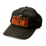Vintage University of Miami Hurricanes Embroidered Baseball Cap Size One Size FAIF.CA 