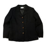 Vintage Valentino Miss V Navy Wool Blazer Size 48/14 Valentino 