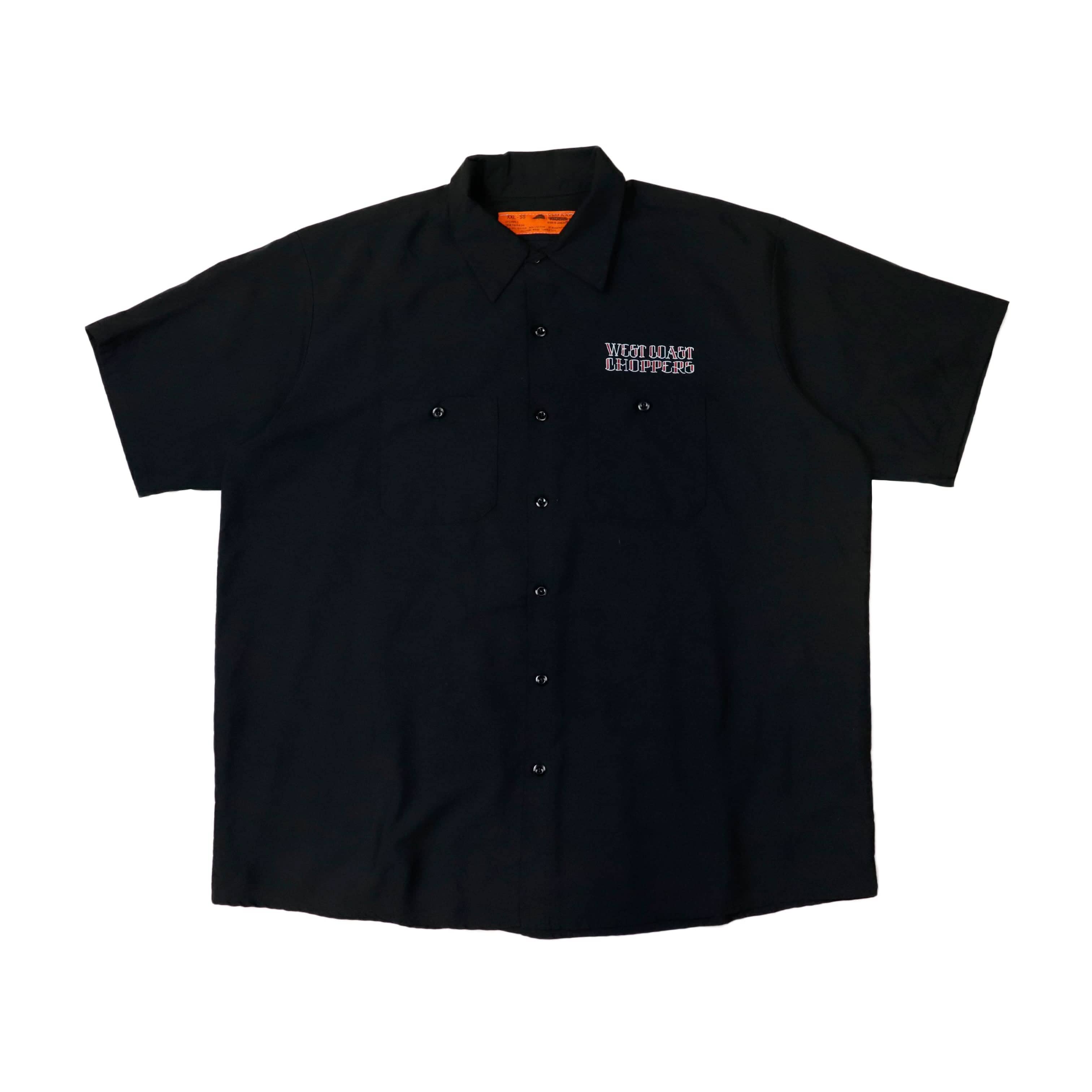 Vintage West Coast Choppers Graphic Button-Up Shirt Size XXL FAIF.CA 