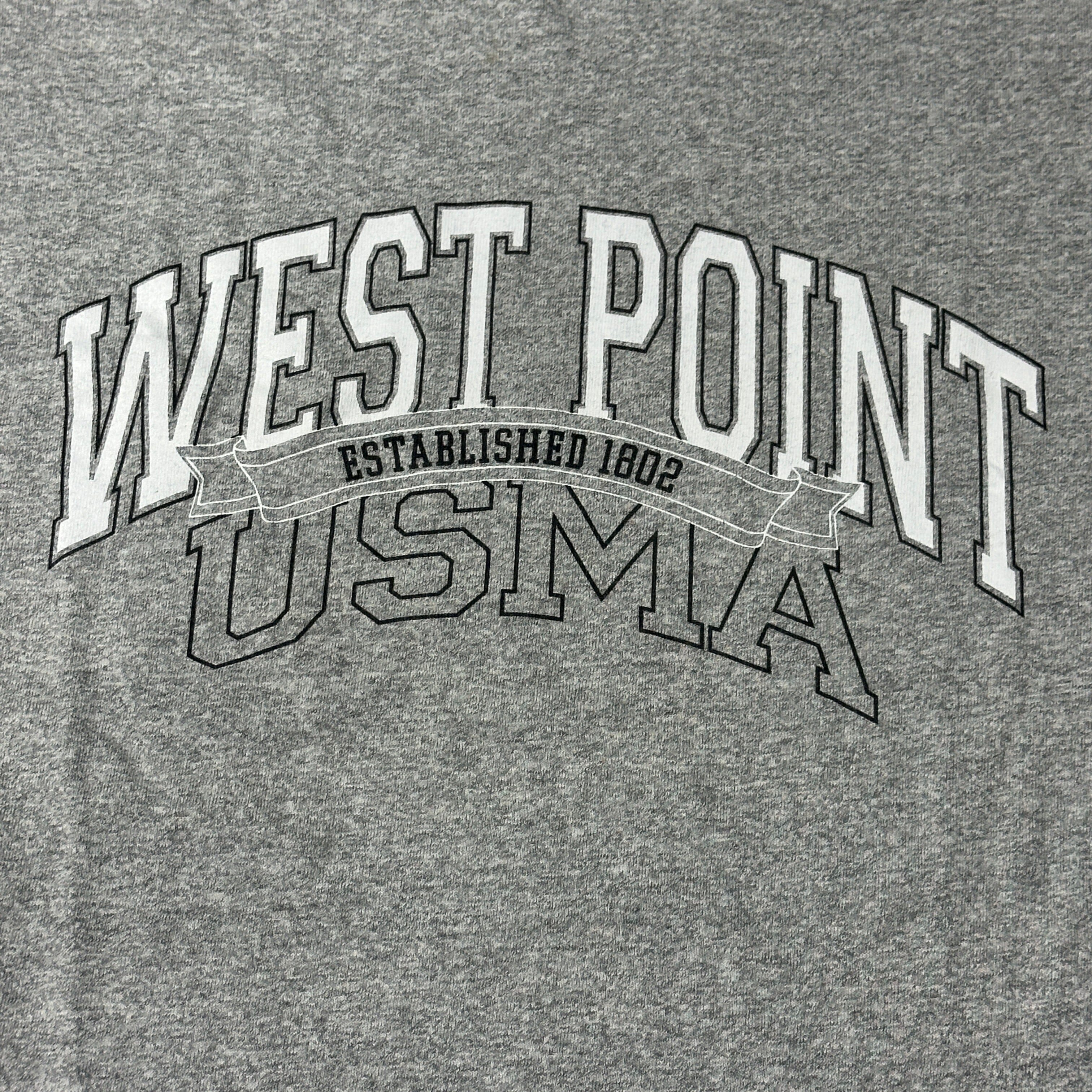 Vintage West Point Graphic Athletic T-Shirt Size XL FAIF.CA 