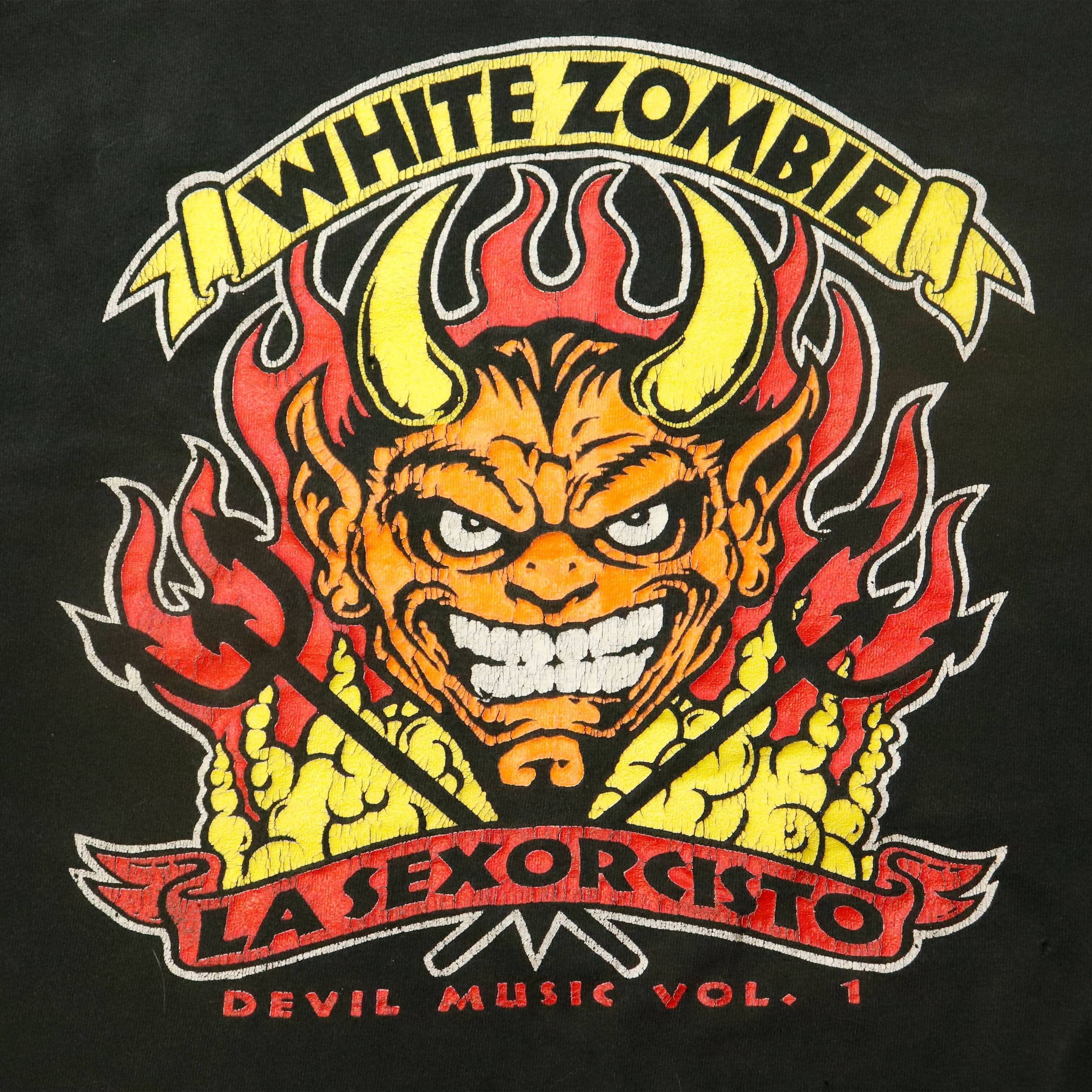 Vintage White Zombie La Sexorcisto Graphic T-Shirt Size N/A FAIF.CA 