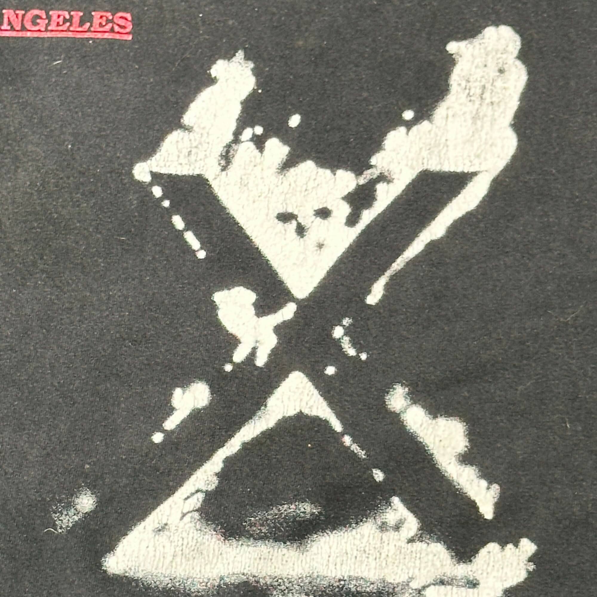 Vintage X Los Angeles Punk Graphic T-Shirt Size L FAIF.CA 