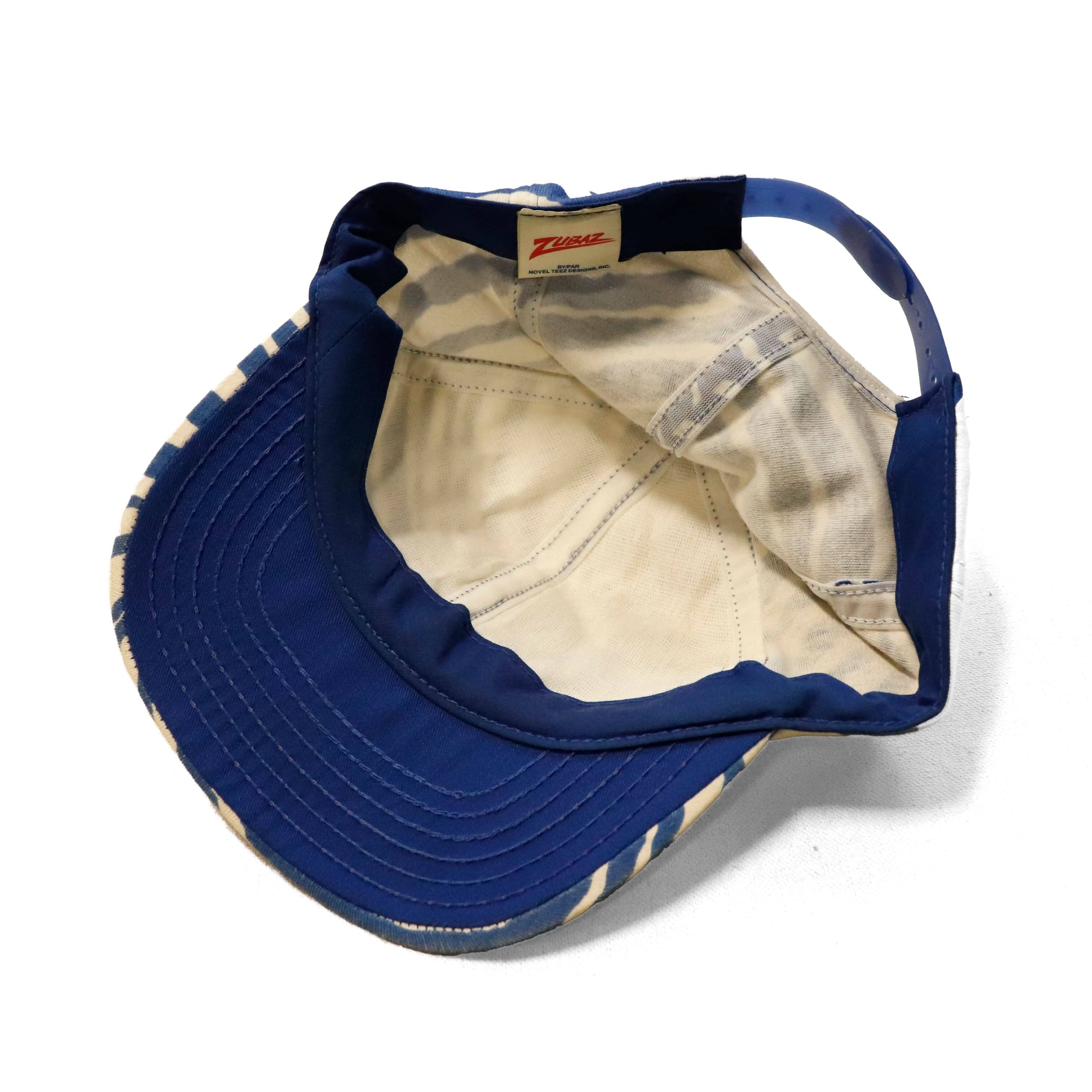 Vintage Zubaz Toronto Argonauts Zebra Stripe Snapback Hat Size One Size FAIF.CA 