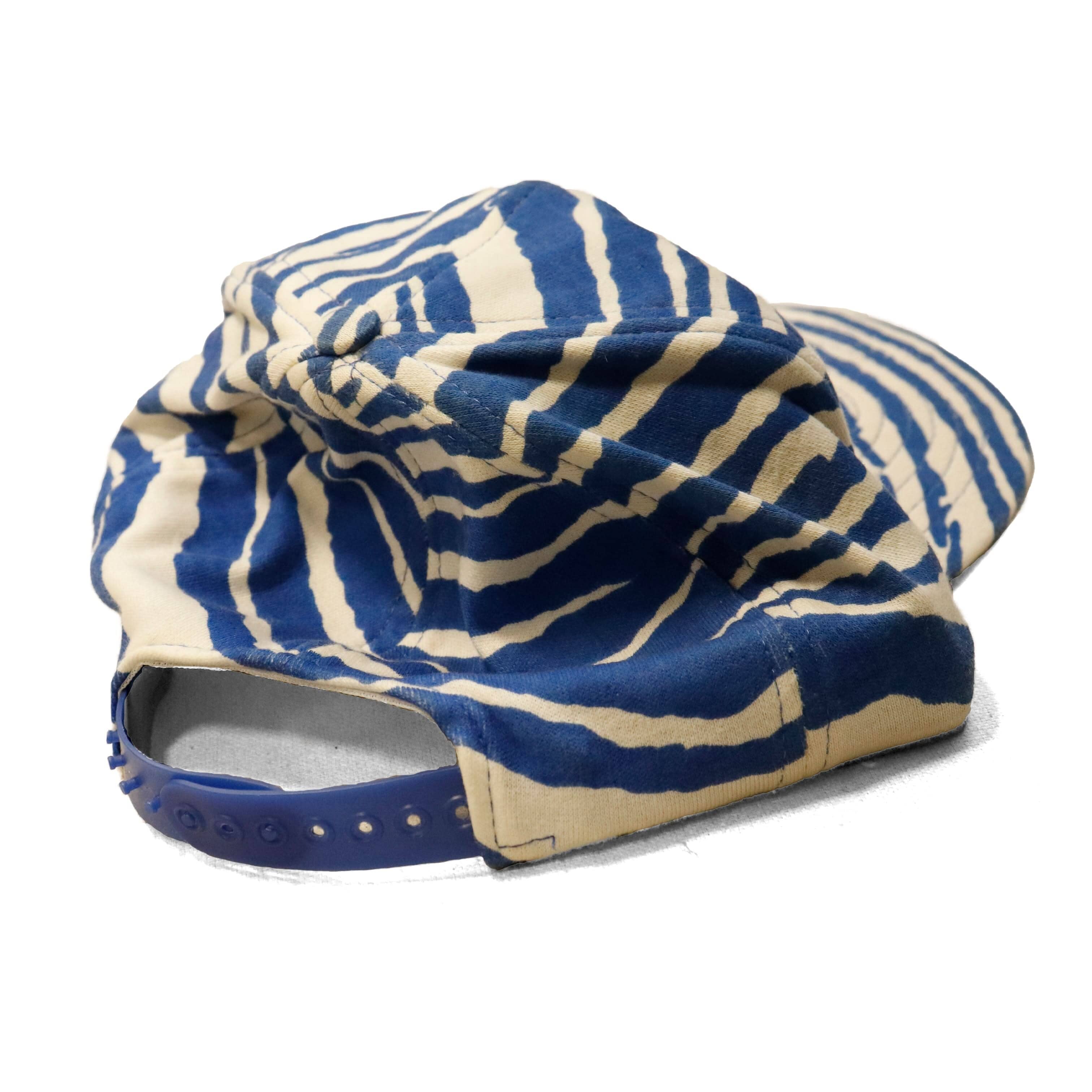 Vintage Zubaz Toronto Argonauts Zebra Stripe Snapback Hat Size One Size FAIF.CA 