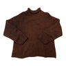 VTG J.Crew Roll Neck Sweater Men's Sz xl maroon Wool Oarsman Minimalist Crew 